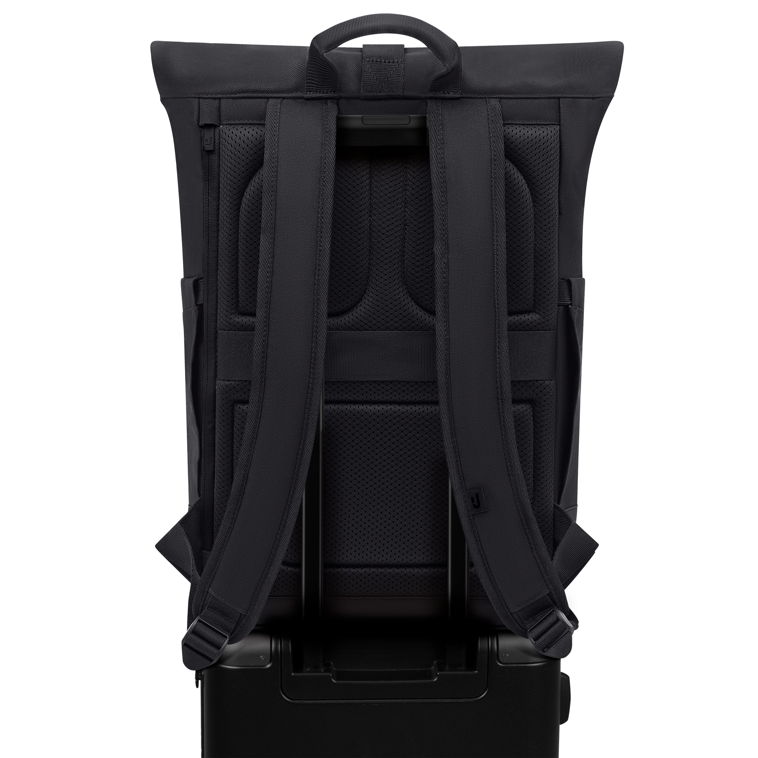 Johnny Urban Luca Medium - Rolltop Backpack 42 cm (black) - Image 5