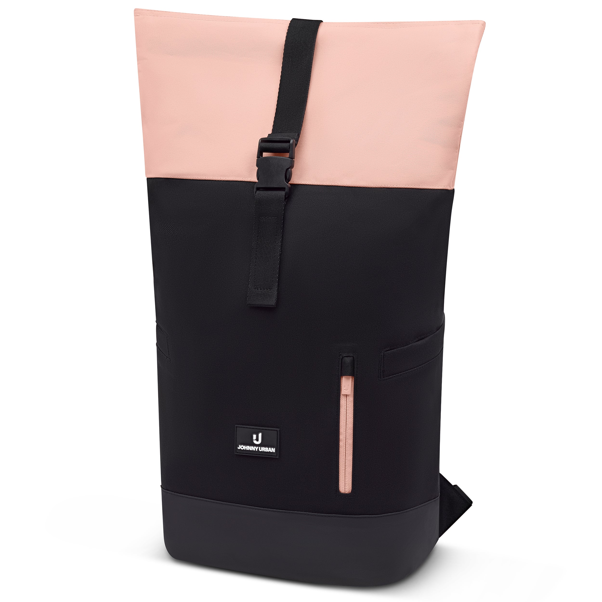 Johnny Urban Luca Medium - Rolltop Backpack 42 cm (black-rose) - Image 3