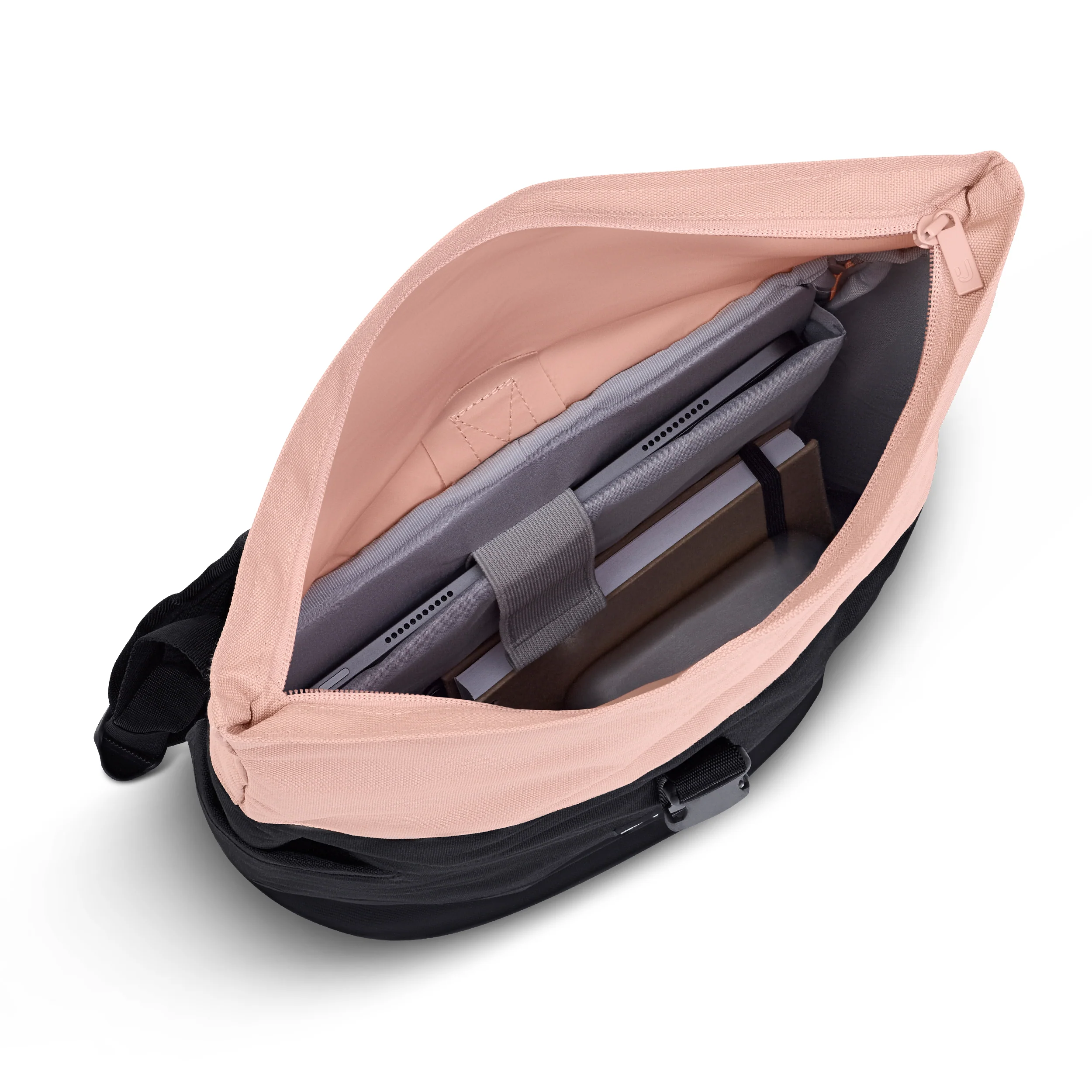 Johnny Urban Luca Small - Rolltop Backpack 36 cm (black-rose) - Image 9