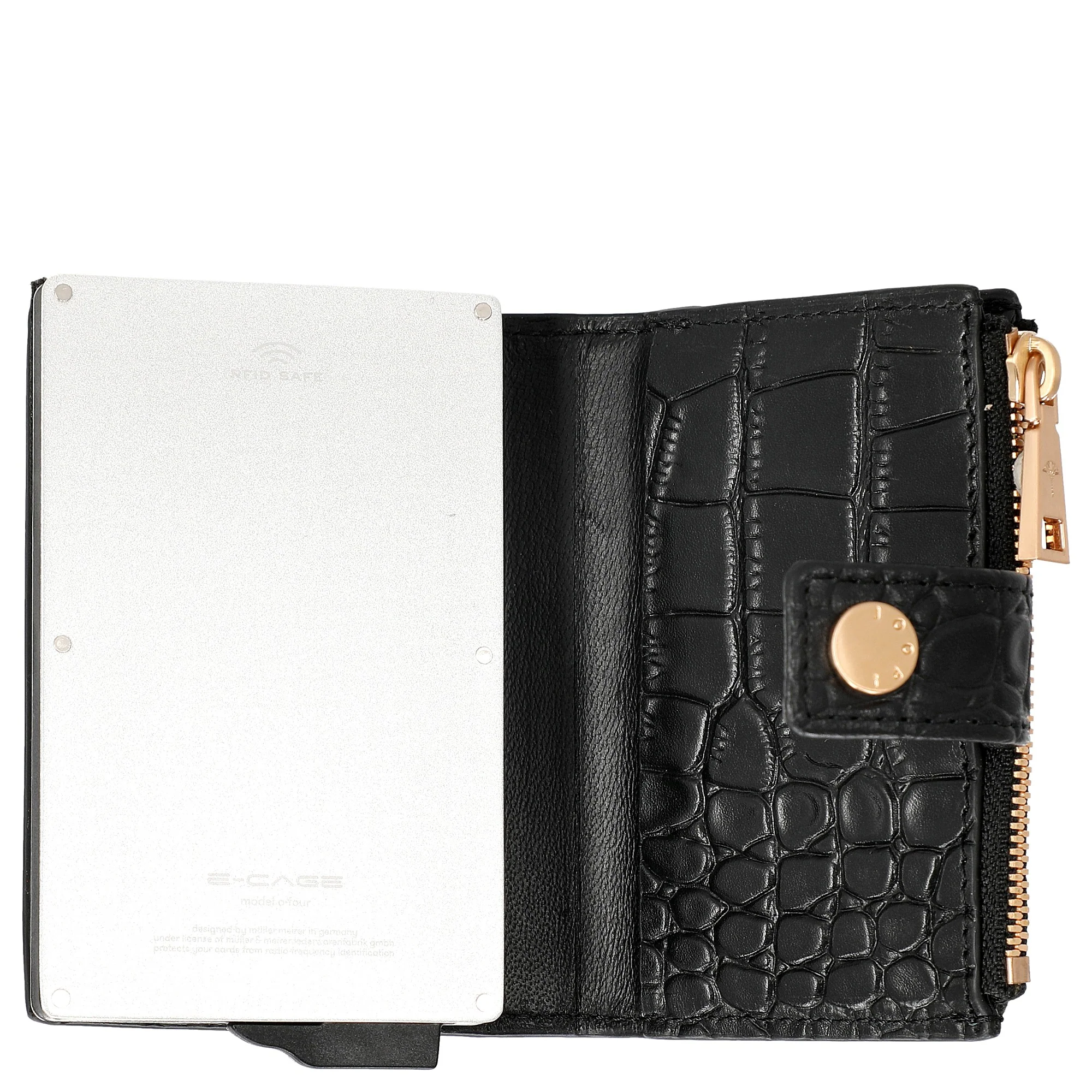 Joop Coccodrillo C-Four - Kreditkartenetui 6cc 10.5 cm (black) - Image 2