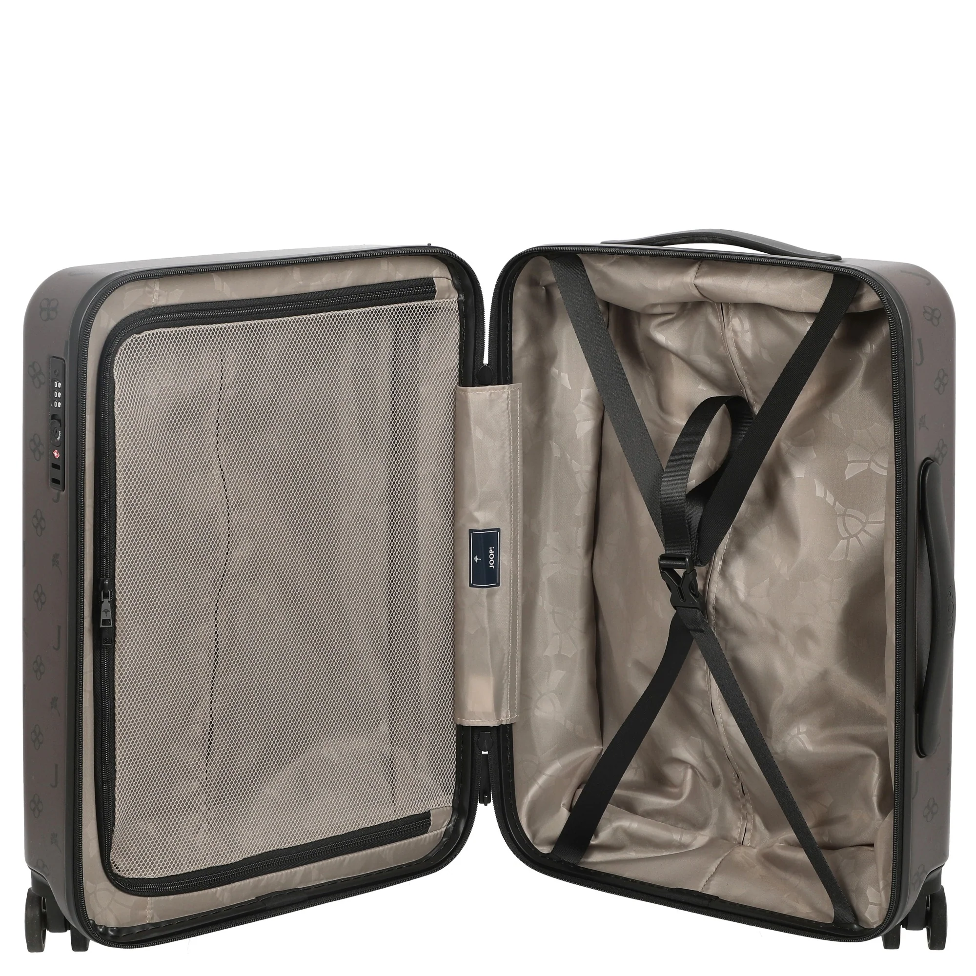Joop Decoro Volare - 4-Rollen-Kabinentrolley 55 cm (seal brown) - Image 6