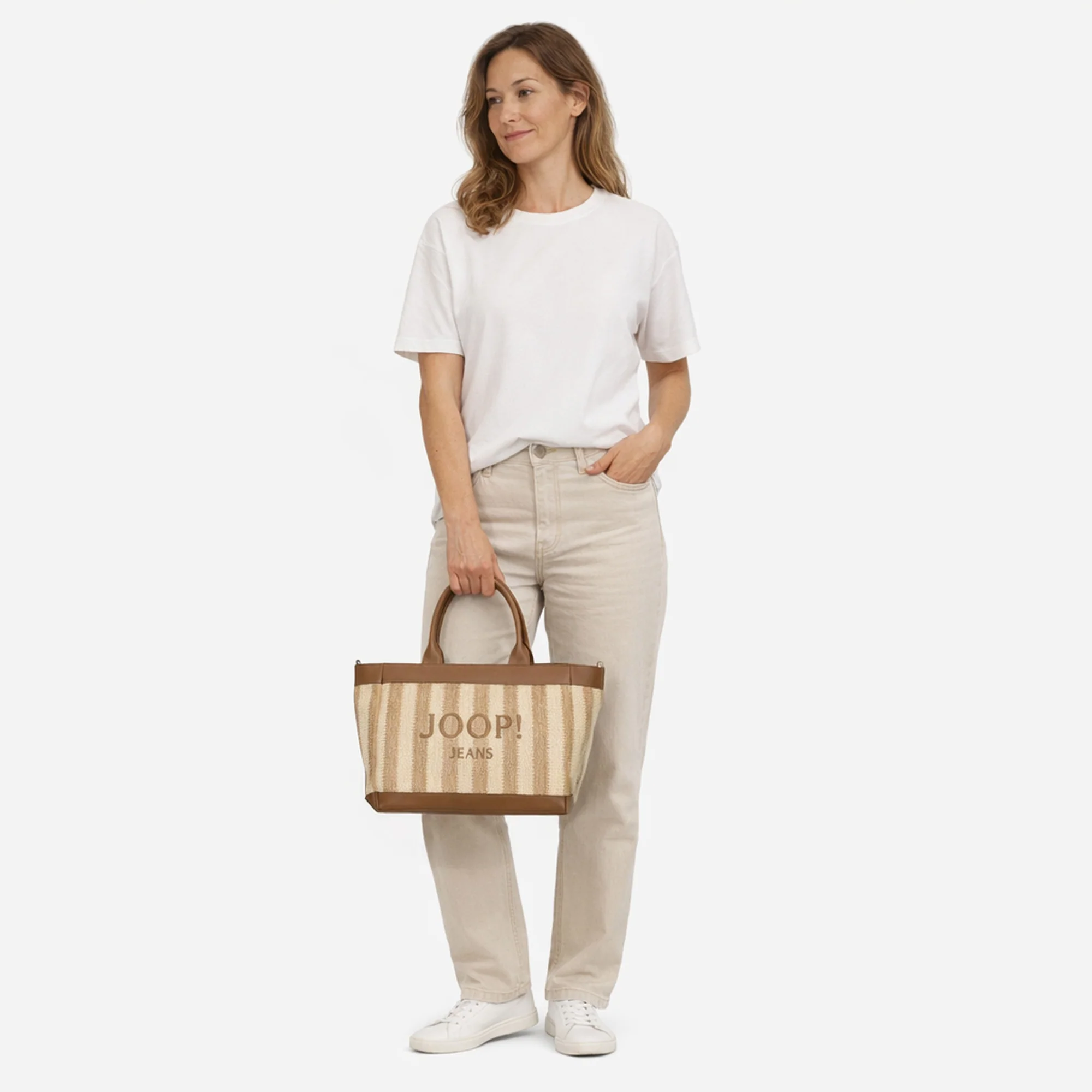 Joop Jeans Women Calduccio Spiaggia - Henkeltasche 36 cm (tannin) - Image 7
