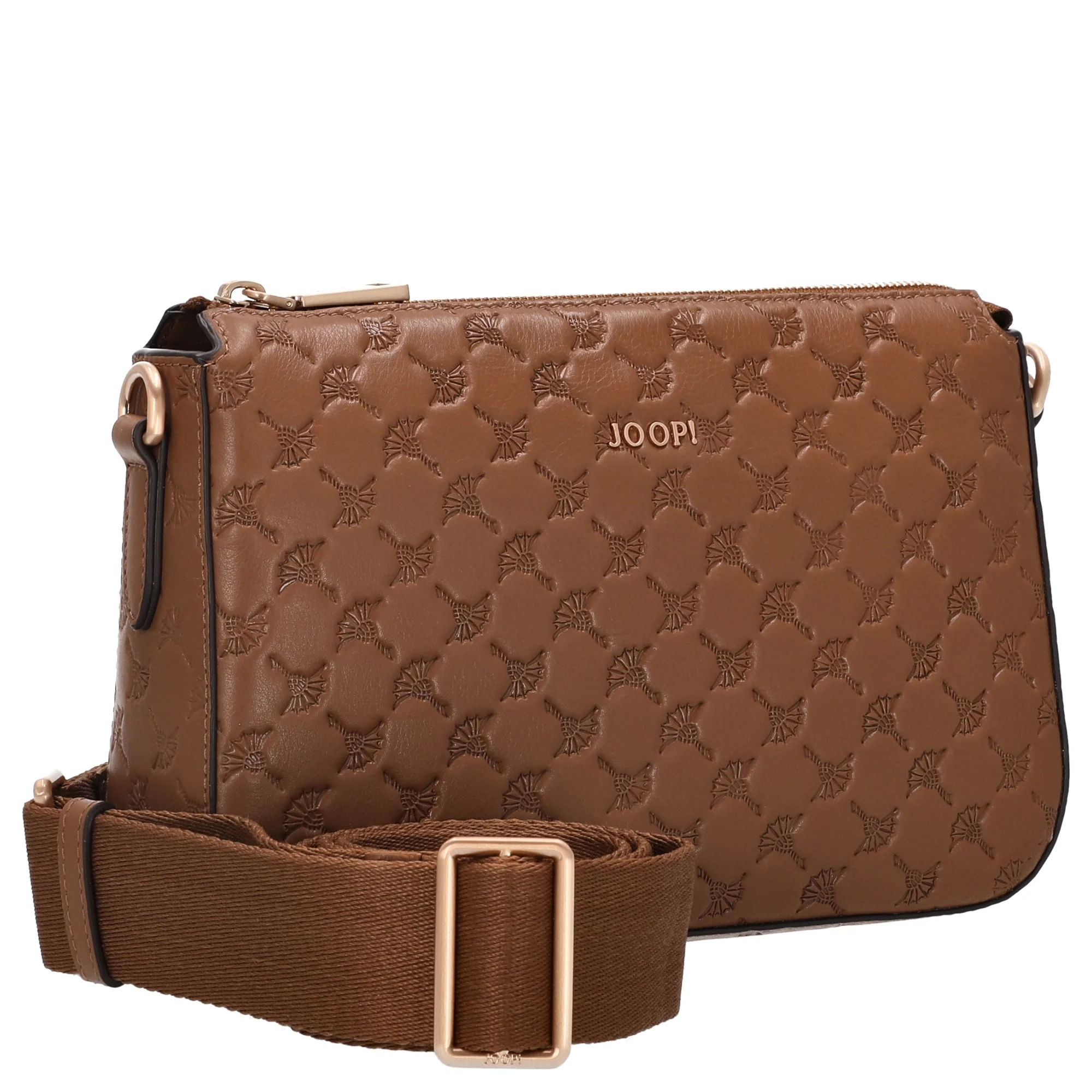 Joop Leggero Stampa Jasmina - Schultertasche 24 cm (cognac) - Image 5