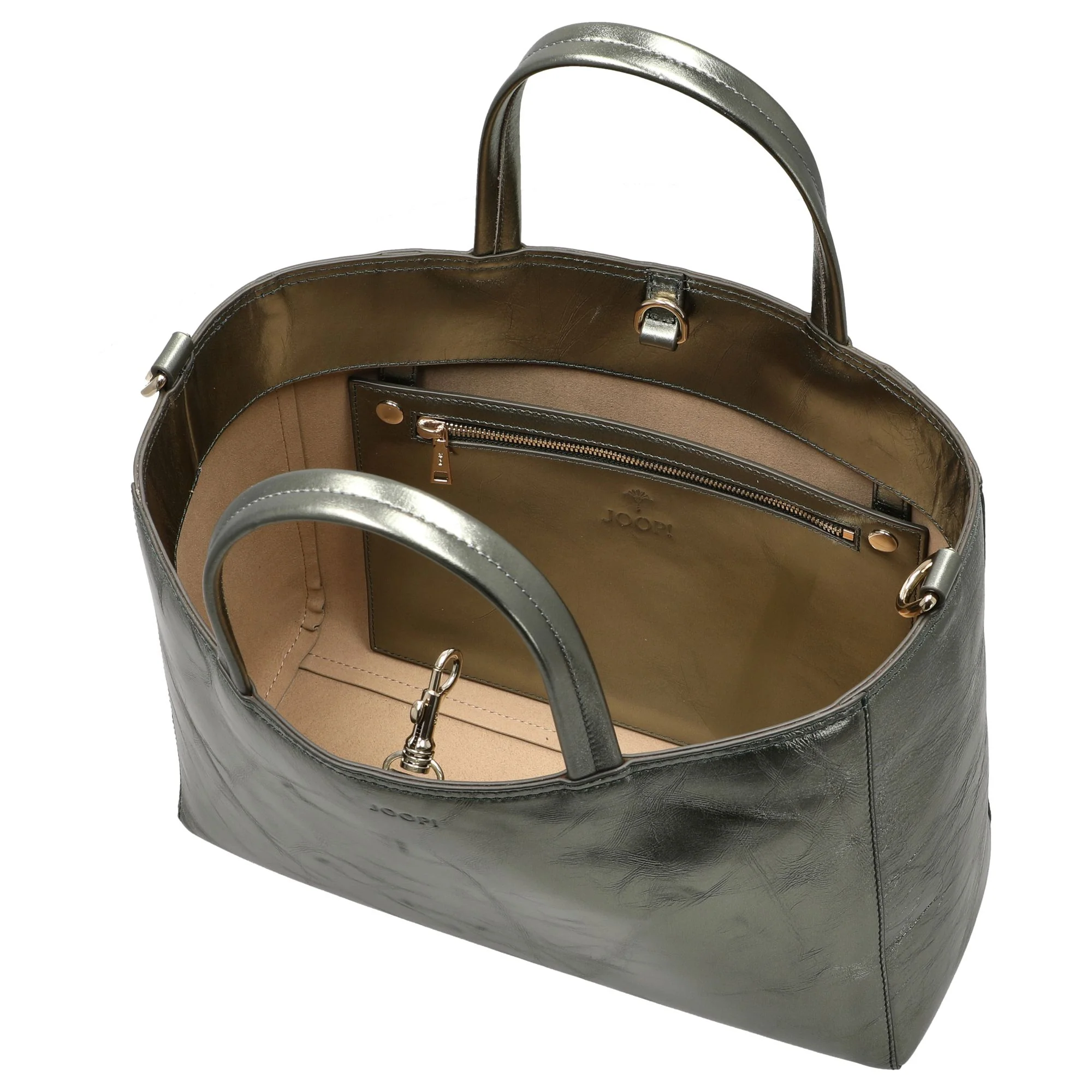 Joop Metallico Elea - Henkeltasche 35 cm (burnt olive) - Image 6