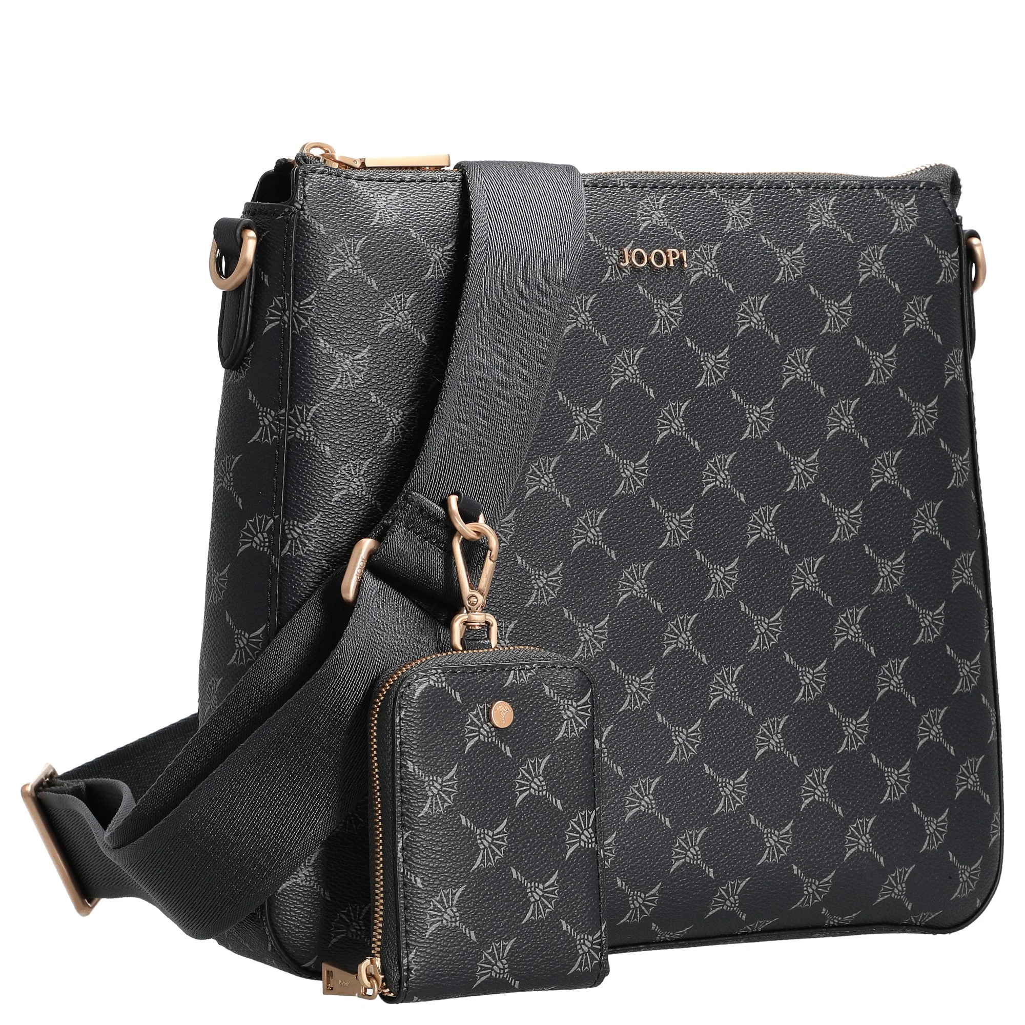 Joop Women Cortina 1.0 Jasmina - Schultertasche 27 cm (dark navy) - Image 5