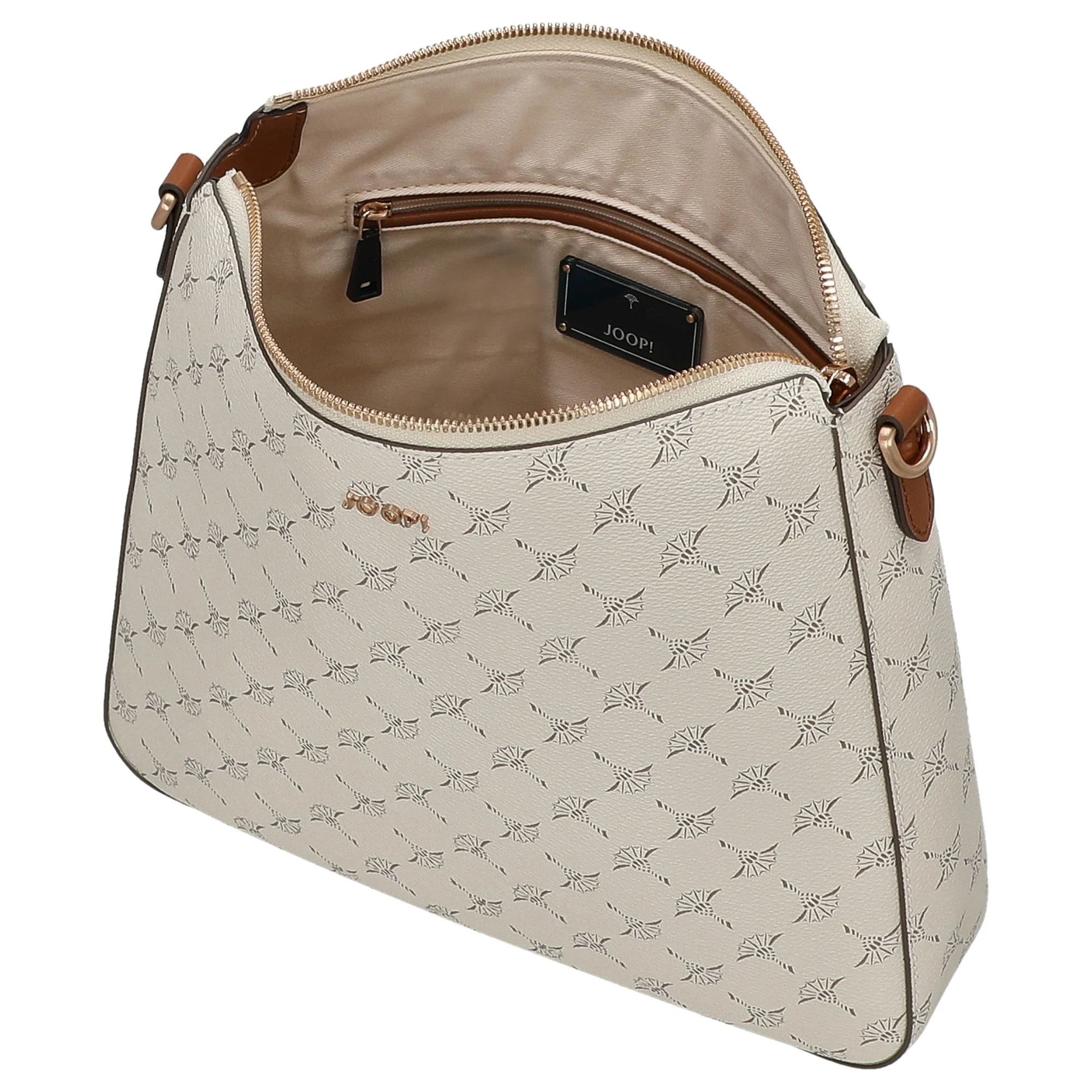 Joop Women Cortina 1.0 Jasmina - Schultertasche 27 cm (off white) - Image 7