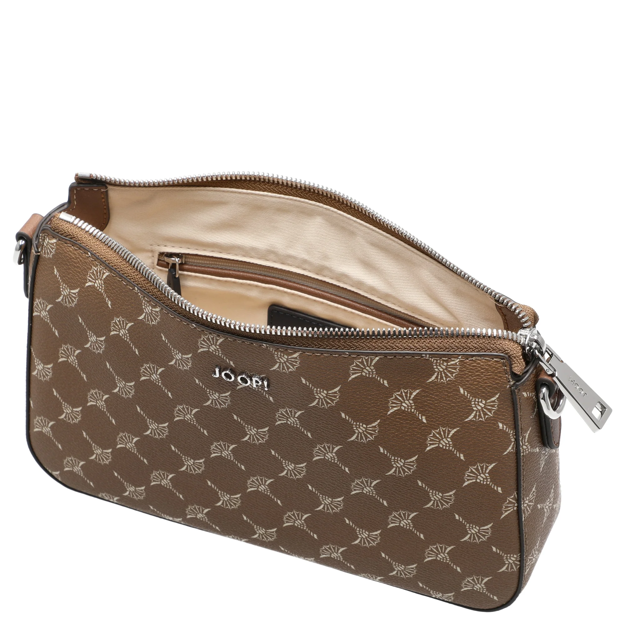 Joop Women Cortina 1.0 Jasmina - Schultertasche XS 24 cm (hellbraun) - Image 6