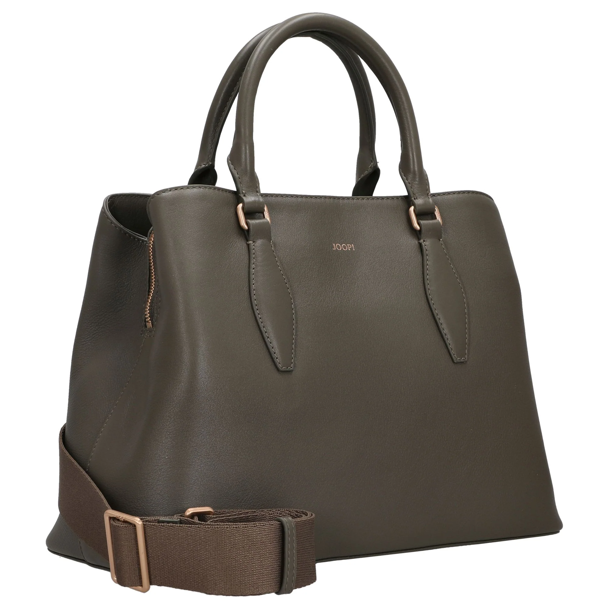 Joop Women Sofisticato 1.0 Emery - Henkeltasche M 33.5 cm (burnt olive) - Image 5