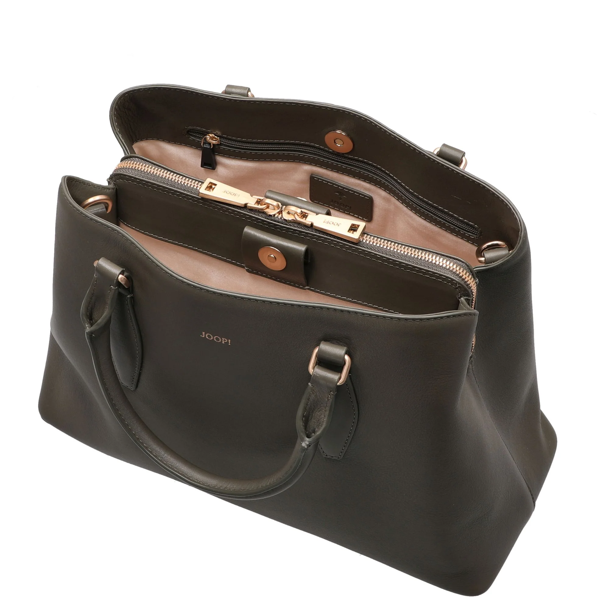 Joop Women Sofisticato 1.0 Emery - Henkeltasche M 33.5 cm (burnt olive) - Image 6