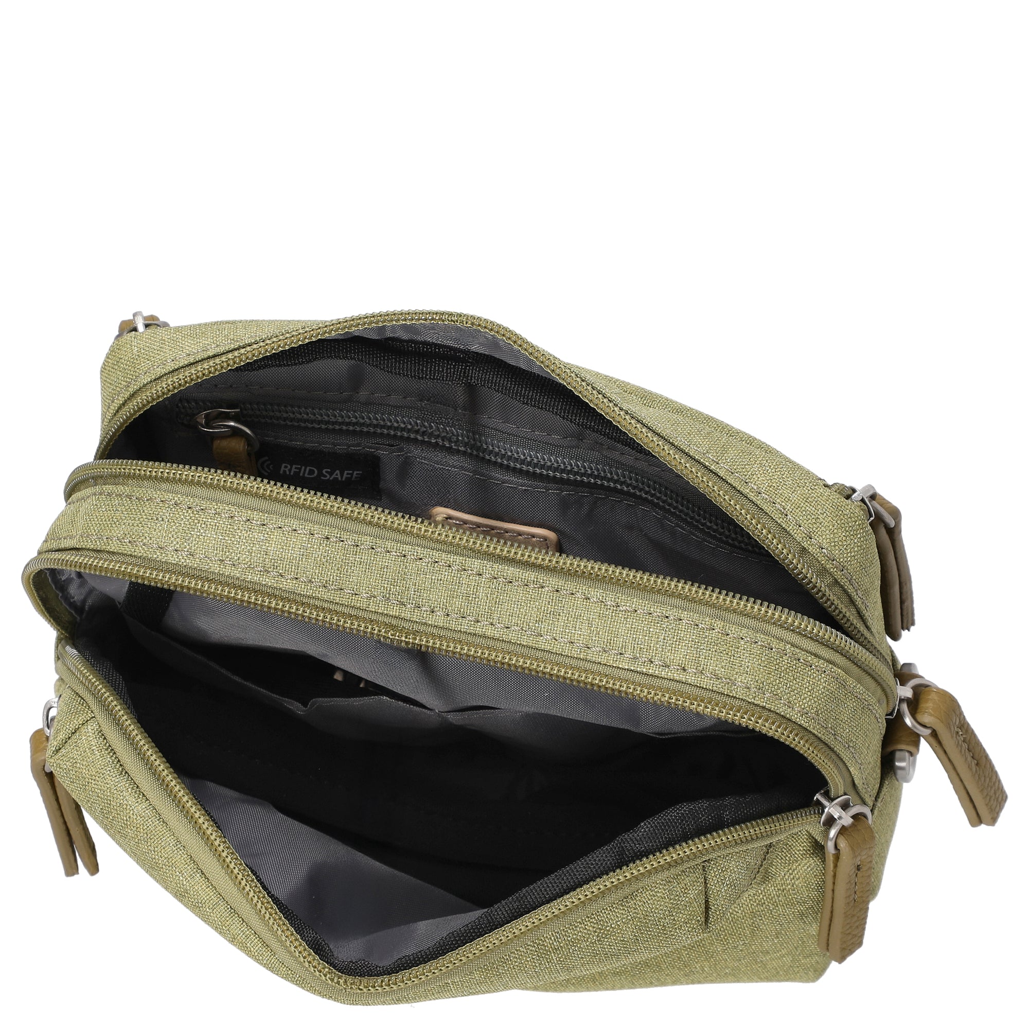 Jost Bergen Crossover - Umhängetasche 19 cm (olive) - Image 6