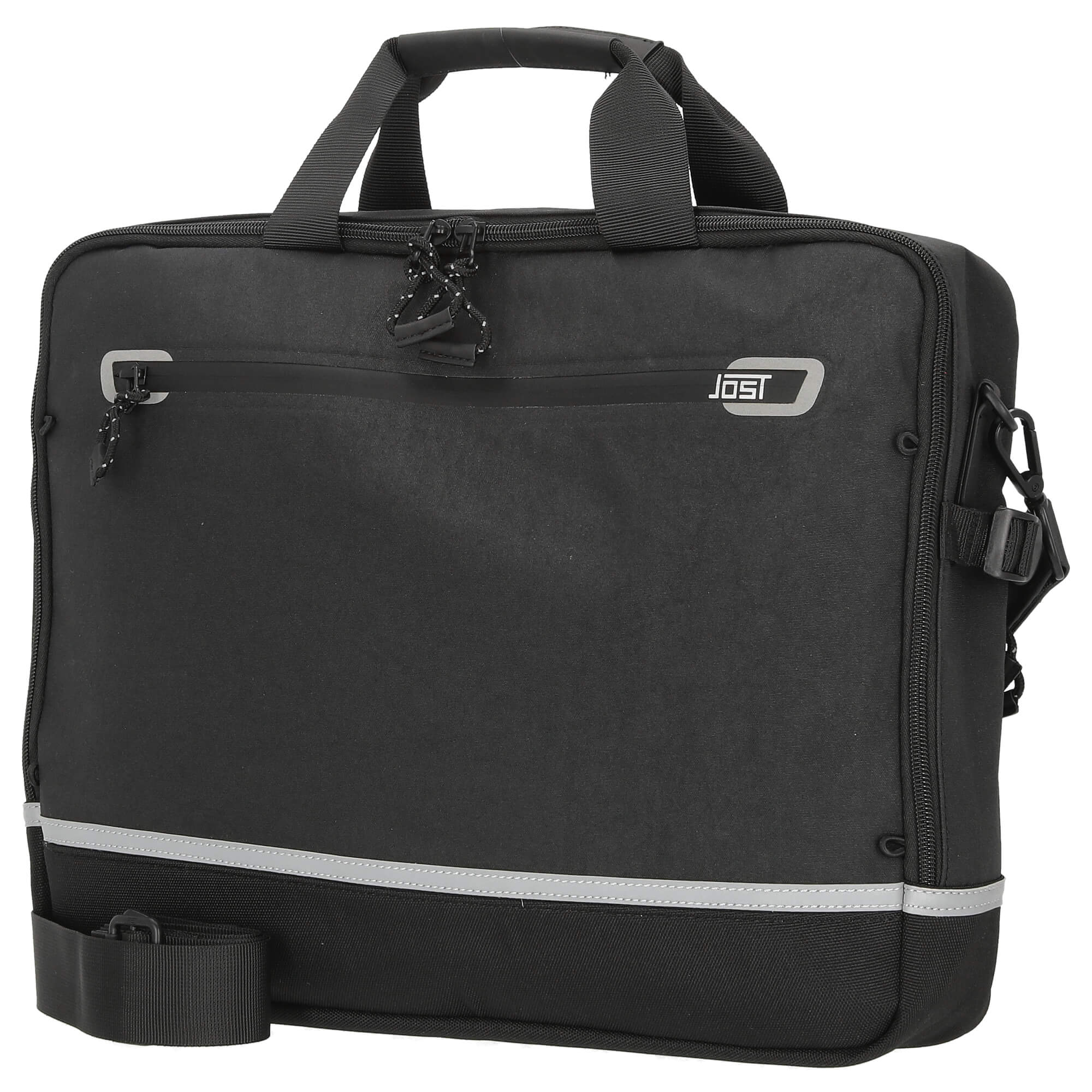 Jost Lillehammer Business - Aktentasche 13" 40 cm (black) - Image 2