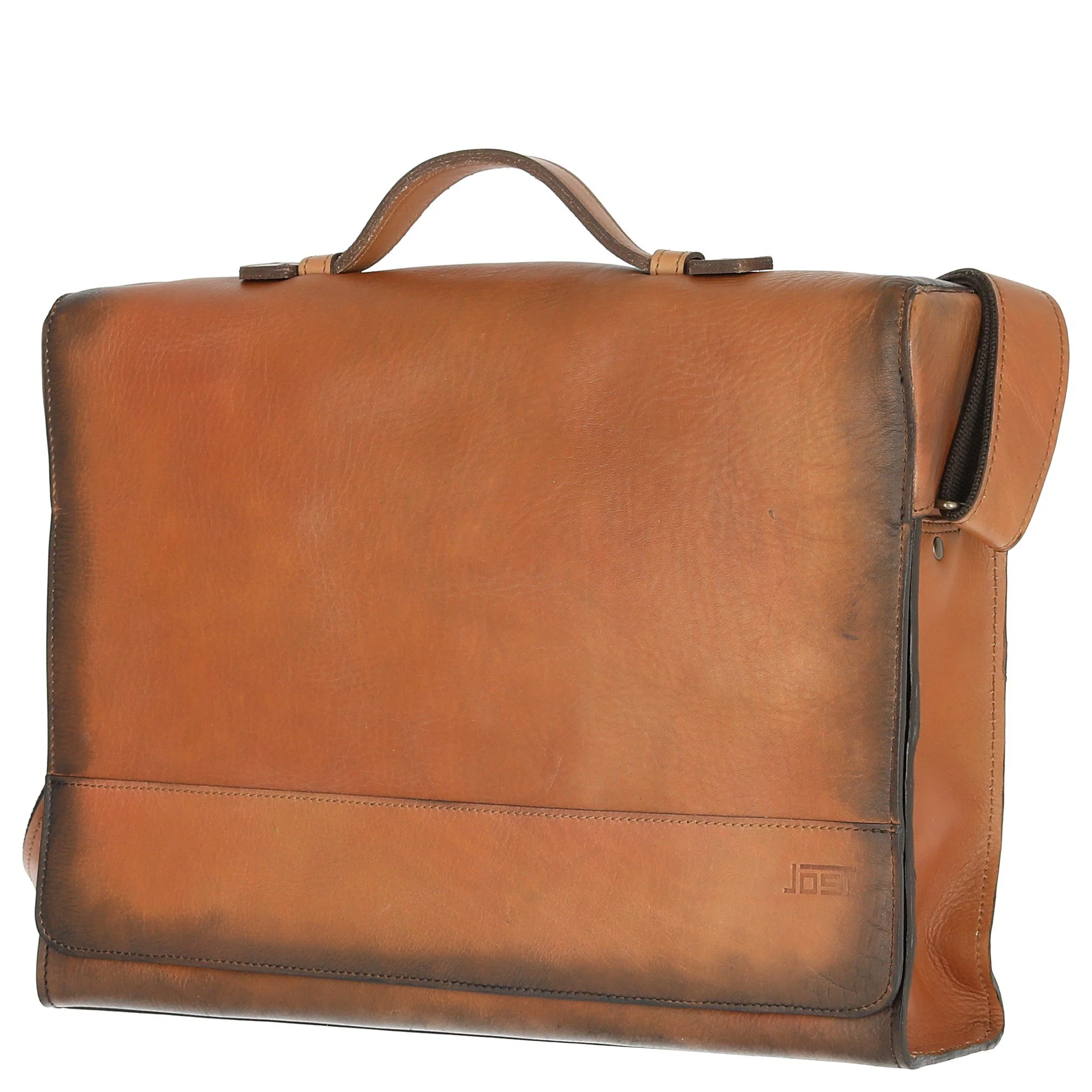 Jost Randers 10 - Aktentasche 40 cm (cognac) - Image 2