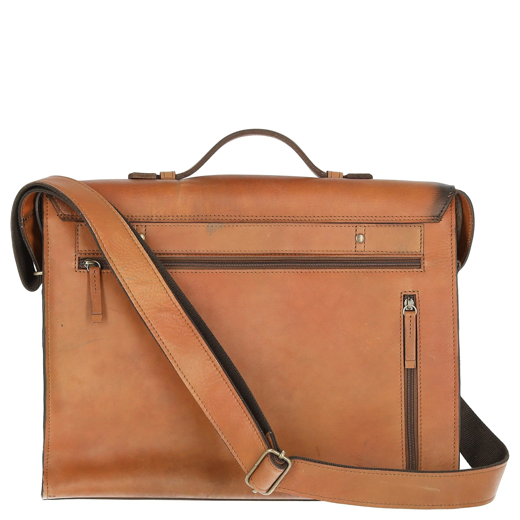 Jost Randers 10 - Aktentasche 40 cm (cognac) - Image 4
