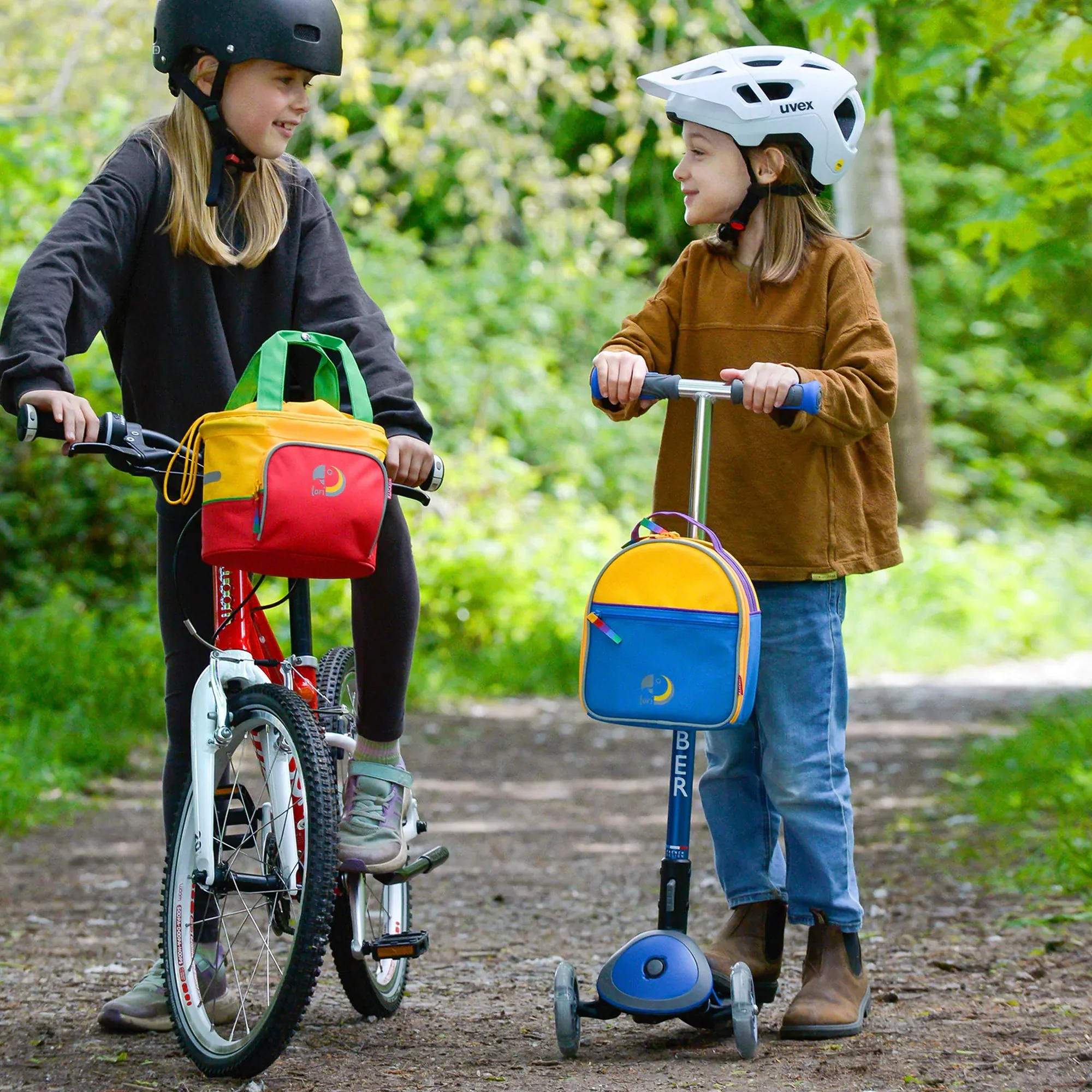 KLICKfix Lori Bag - Fahrradtasche für Kinder (blau) - Image 5