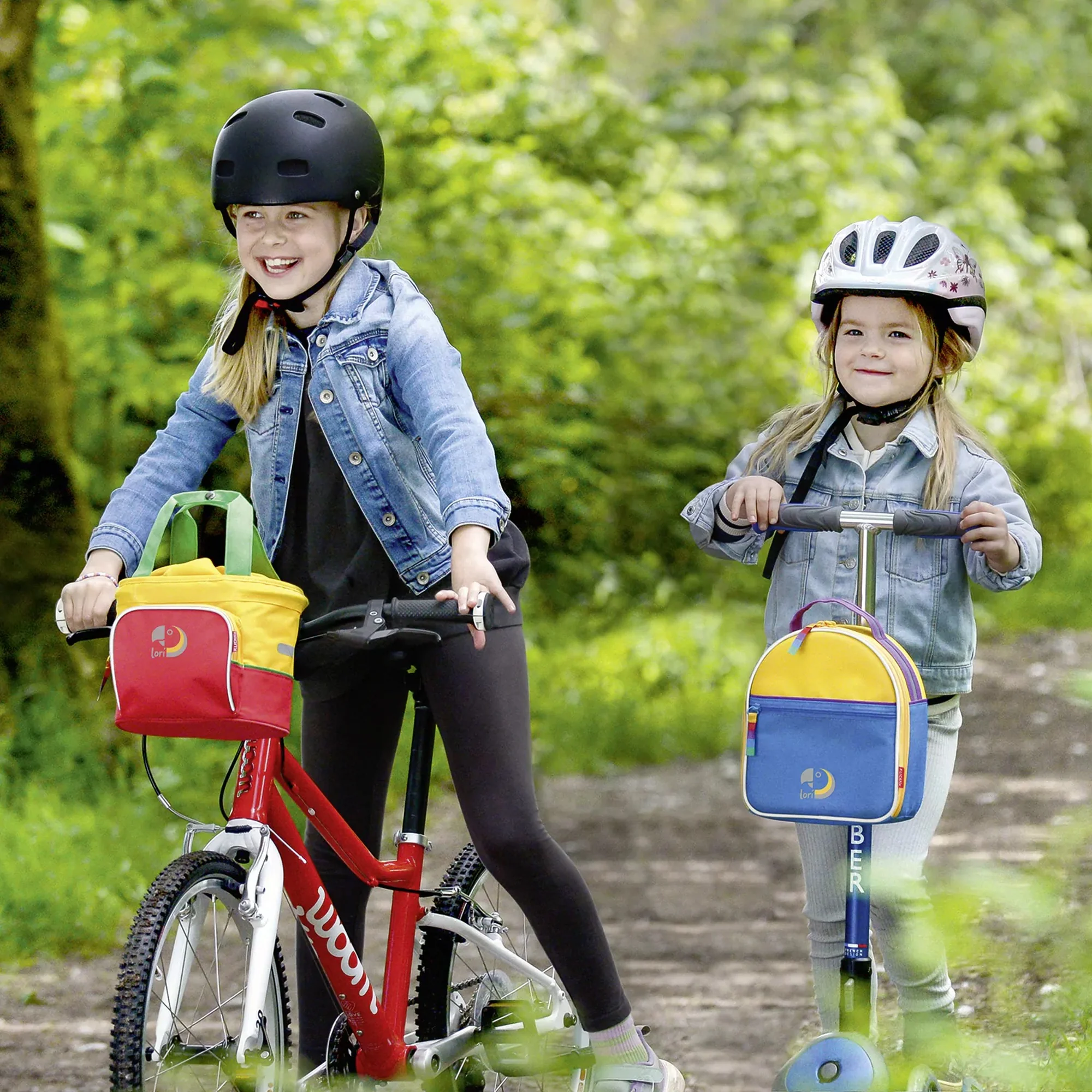 KLICKfix Lori Bag - Fahrradtasche für Kinder (blau) - Image 6