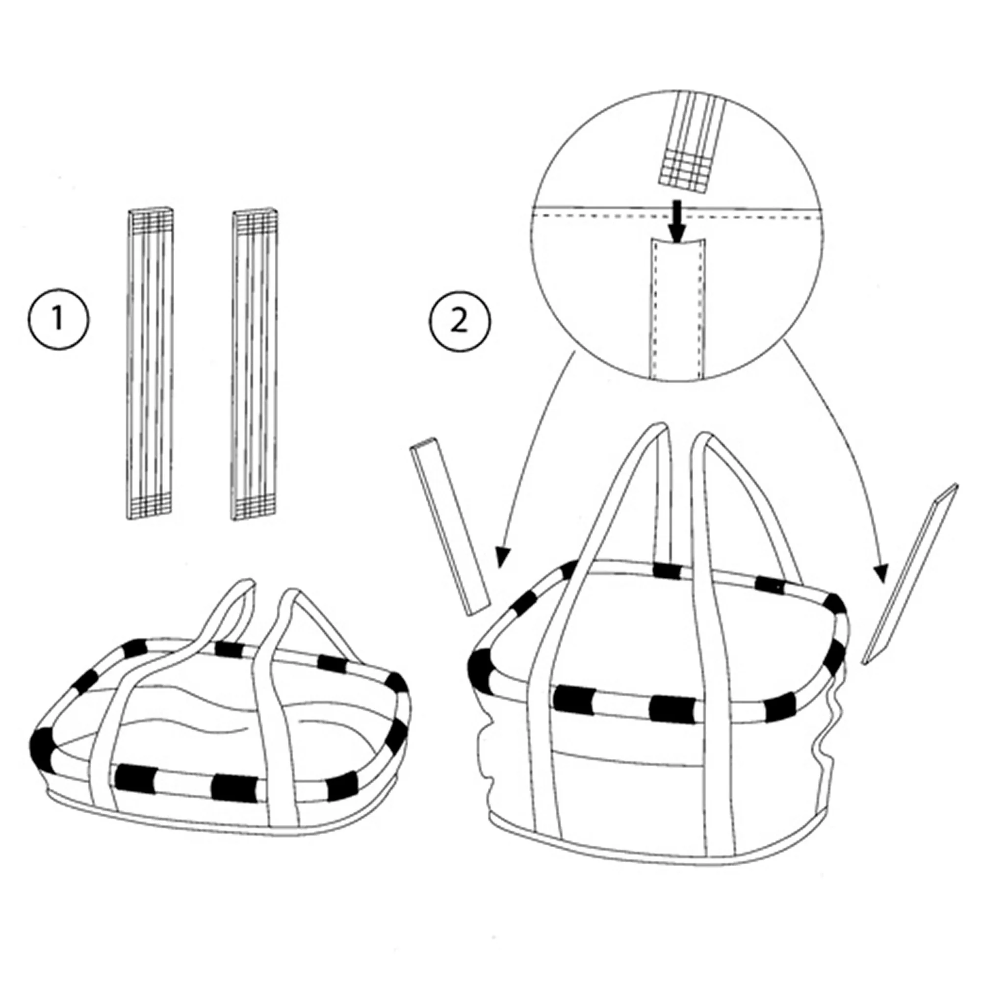 KLICKfix reisenthel Bikebasket 15 - Lenkerkorb 35 cm (leo nero) - Image 4