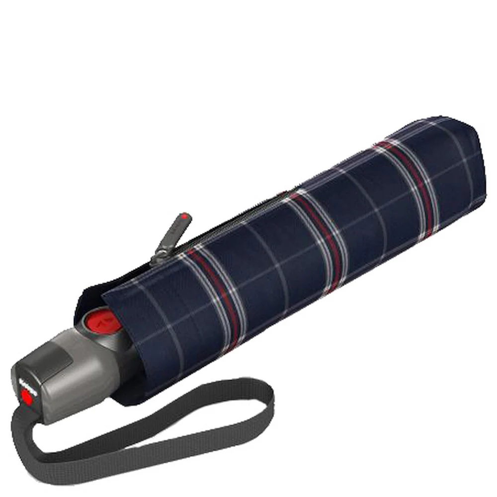 Knirps T.200 M Duomatic - Taschenschirm Regenschirm (check black/white)