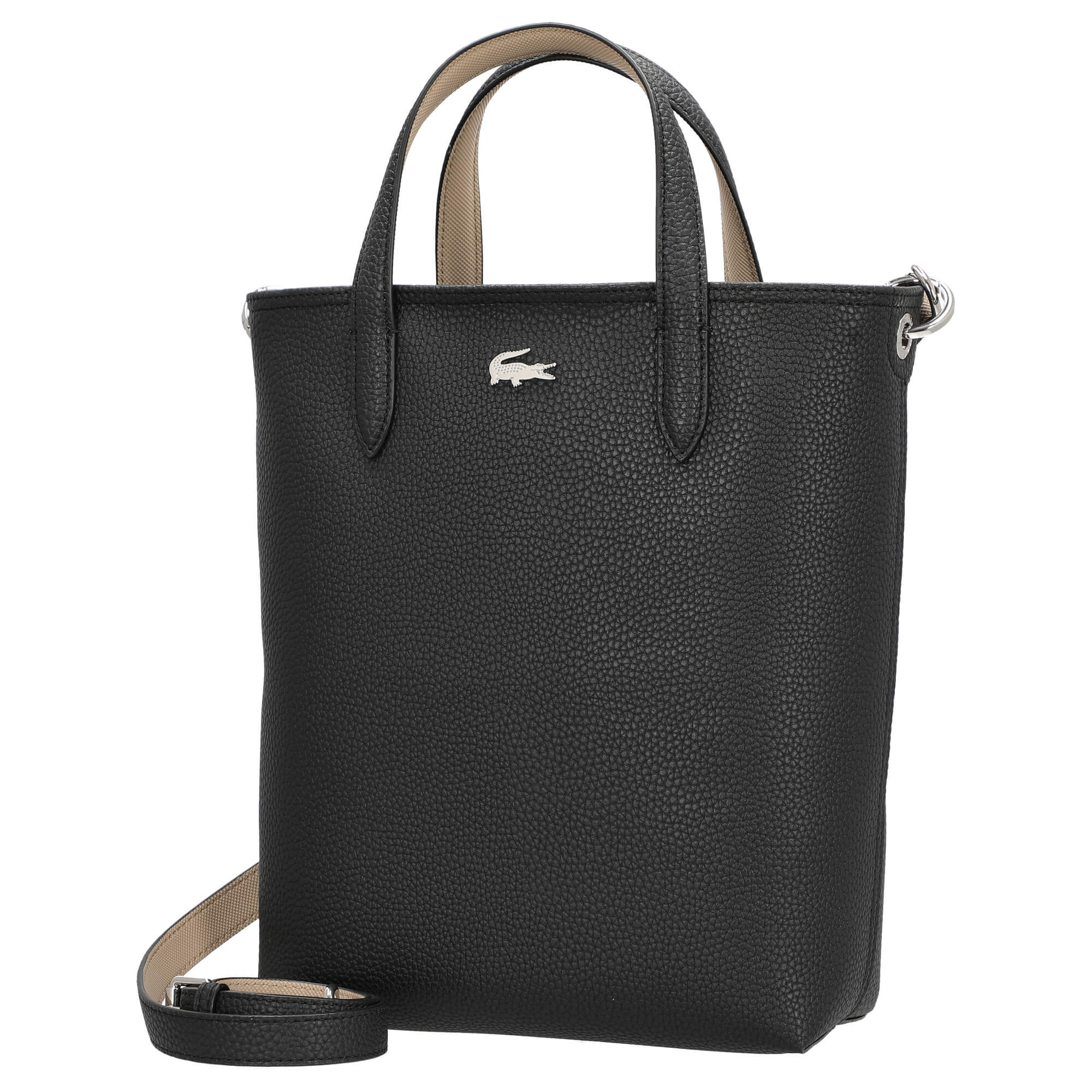 Lacoste Anna - Henkeltasche 29 cm (noir krema) - Image 2