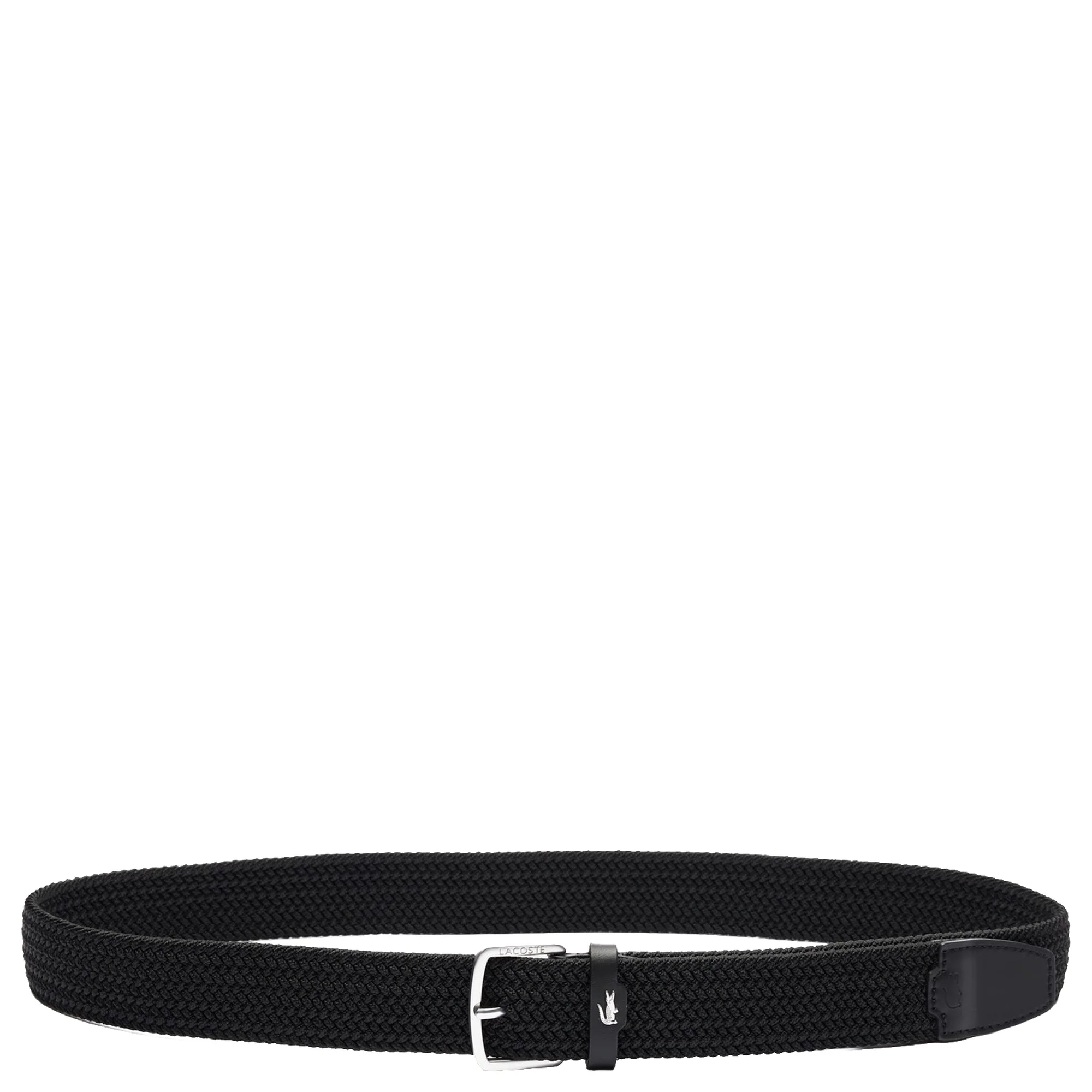 Lacoste Casual - Stretchgürtel 3.5 cm (black, 90 cm) - Image 2