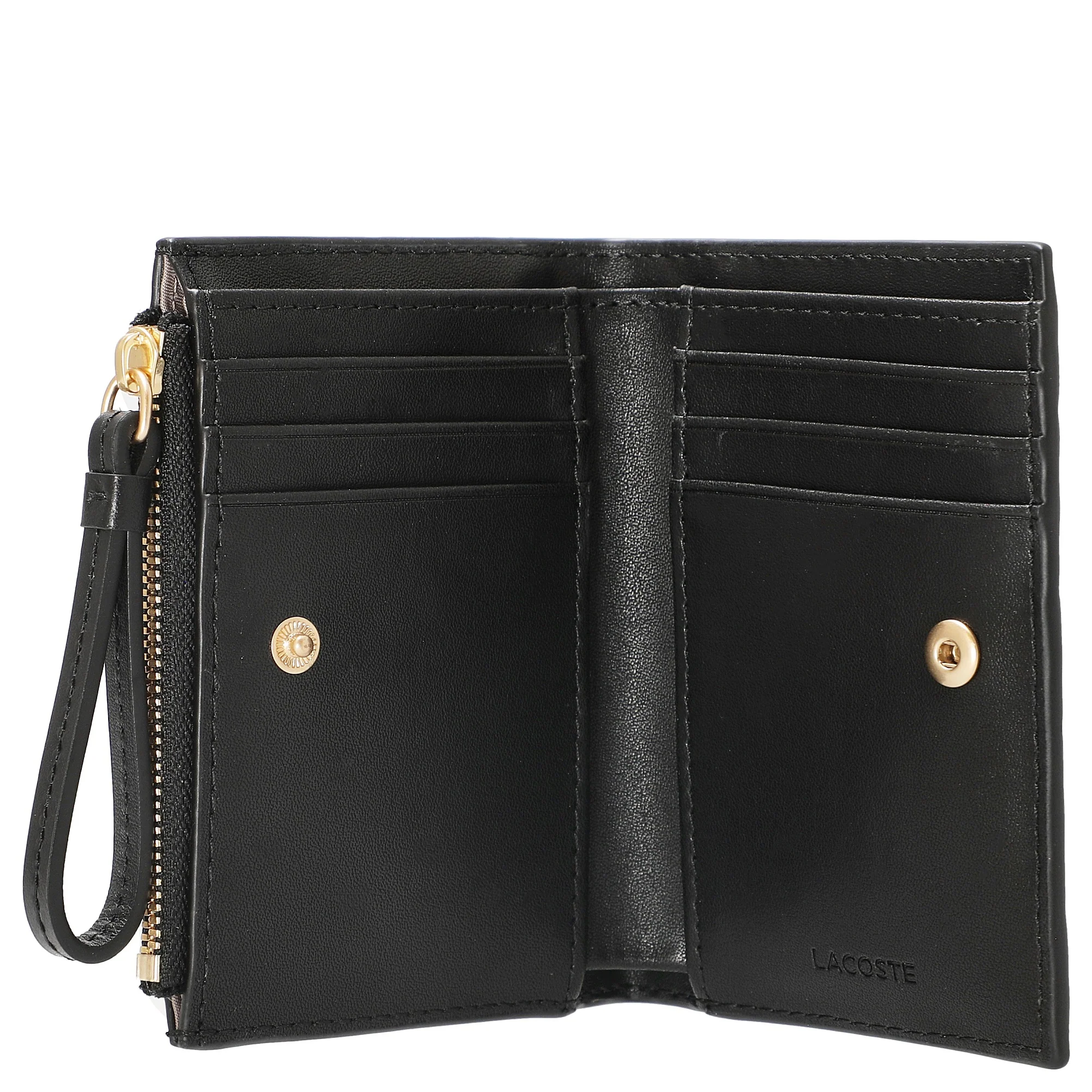 Lacoste Crocodelle - Geldbörse 6cc 12 cm (black) - Image 2