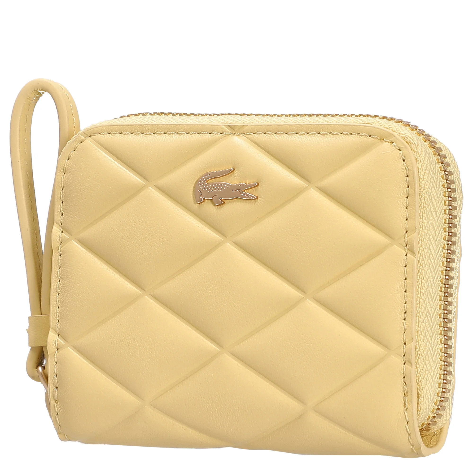 Lacoste Crocodelle Puffed - Geldbörse 8cc 10.5 cm (soja) - Image 2