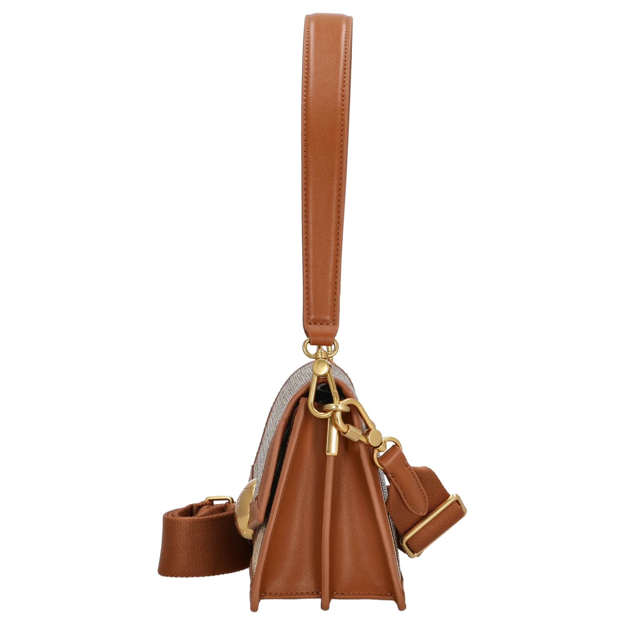 Lacoste Flap Shoulder Bag - Schultertasche 22.5 cm (brown) - Image 3