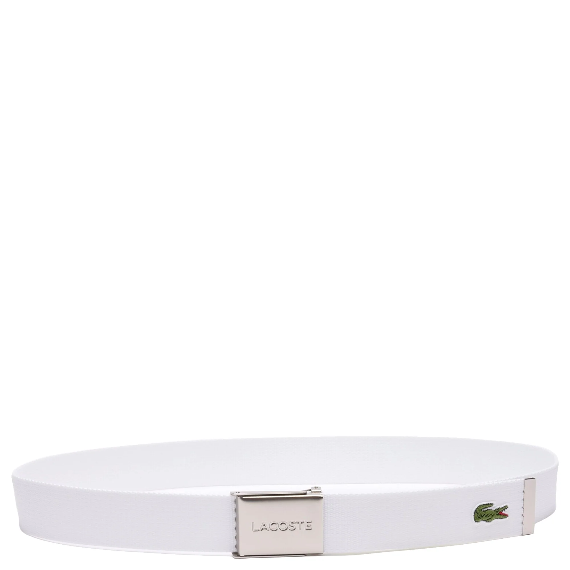 Lacoste L.12.12 Concept - Gürtel 4 cm (white, 130 cm) - Image 2