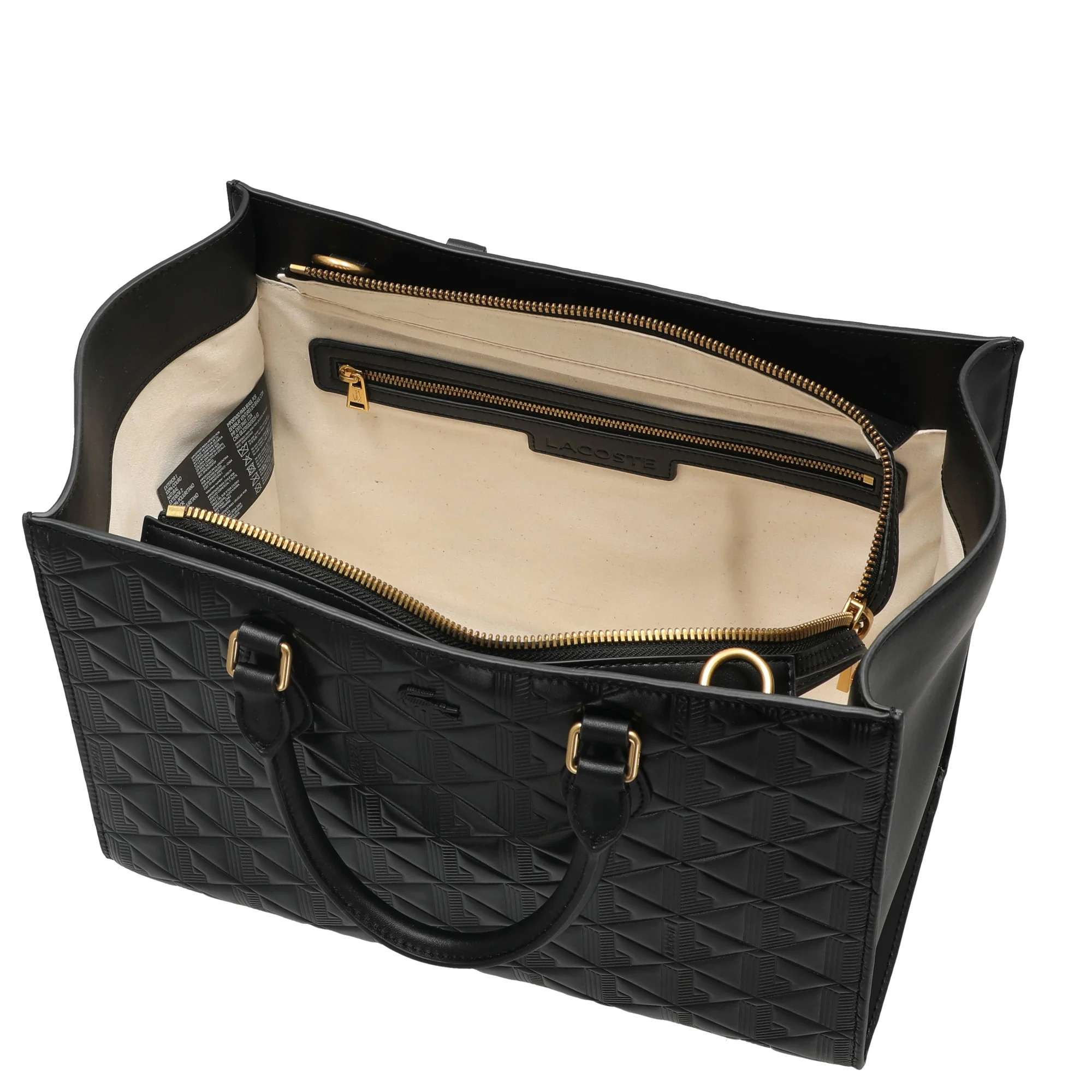Lacoste Maheki Bag - Handtasche L 31 cm (noir) - Image 6