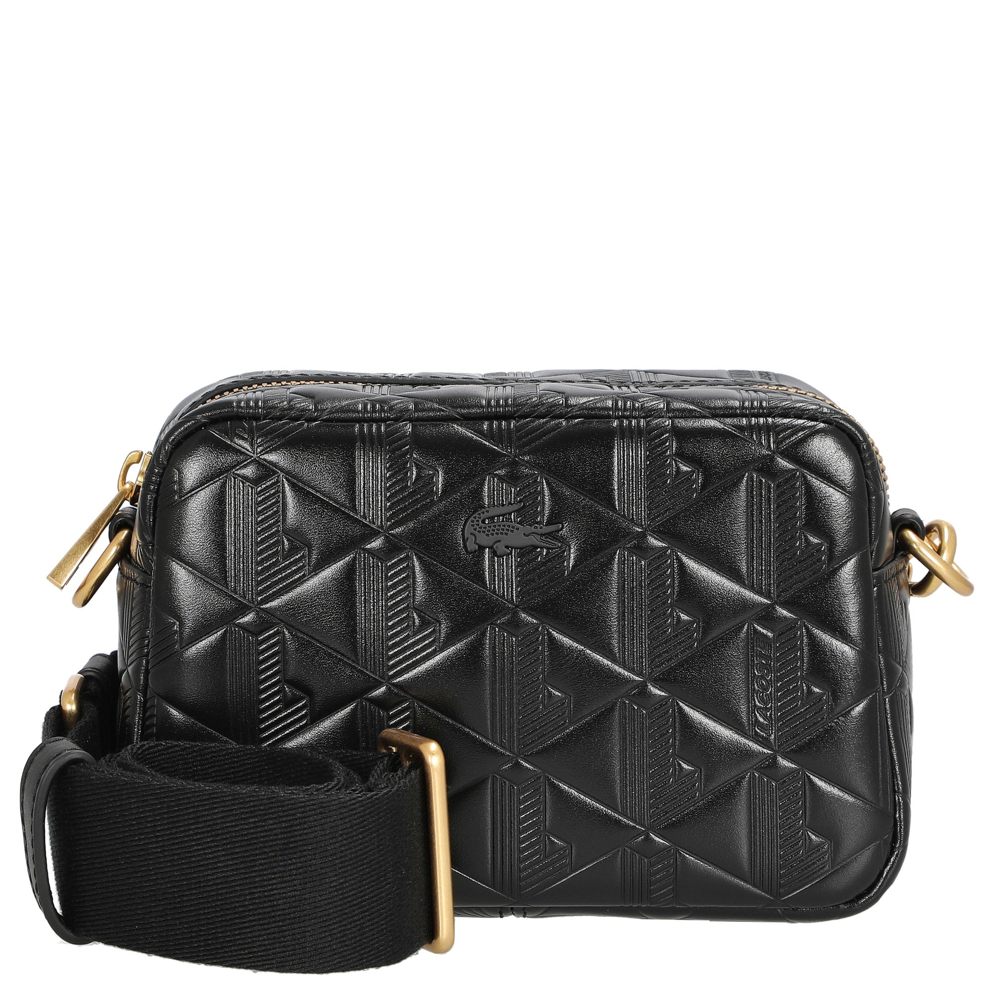 Lacoste Maheki - Umhängetasche 17 cm (schwarz)
