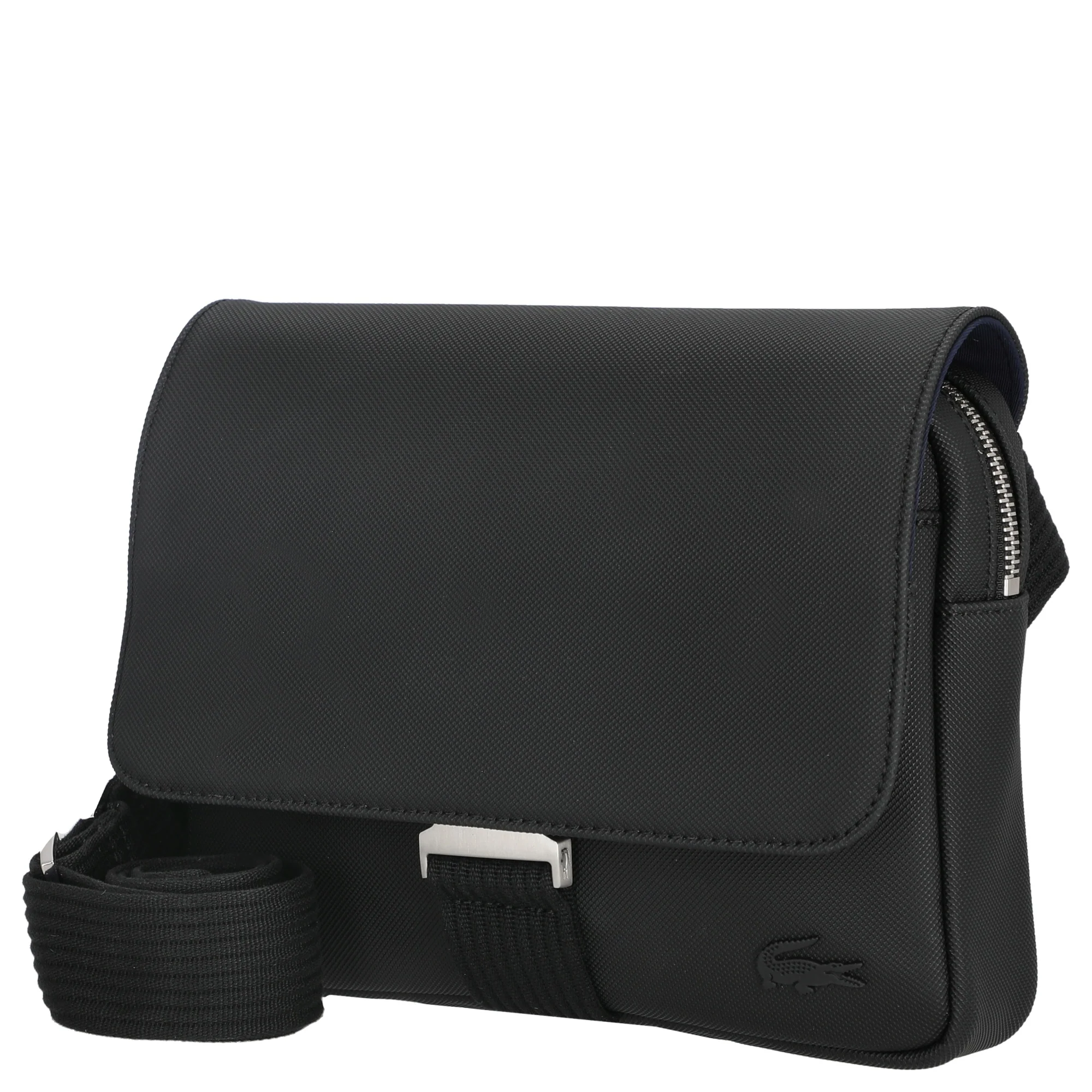 Lacoste Men's Classic Messenger - Umhängetasche 25 cm (black) - Image 2