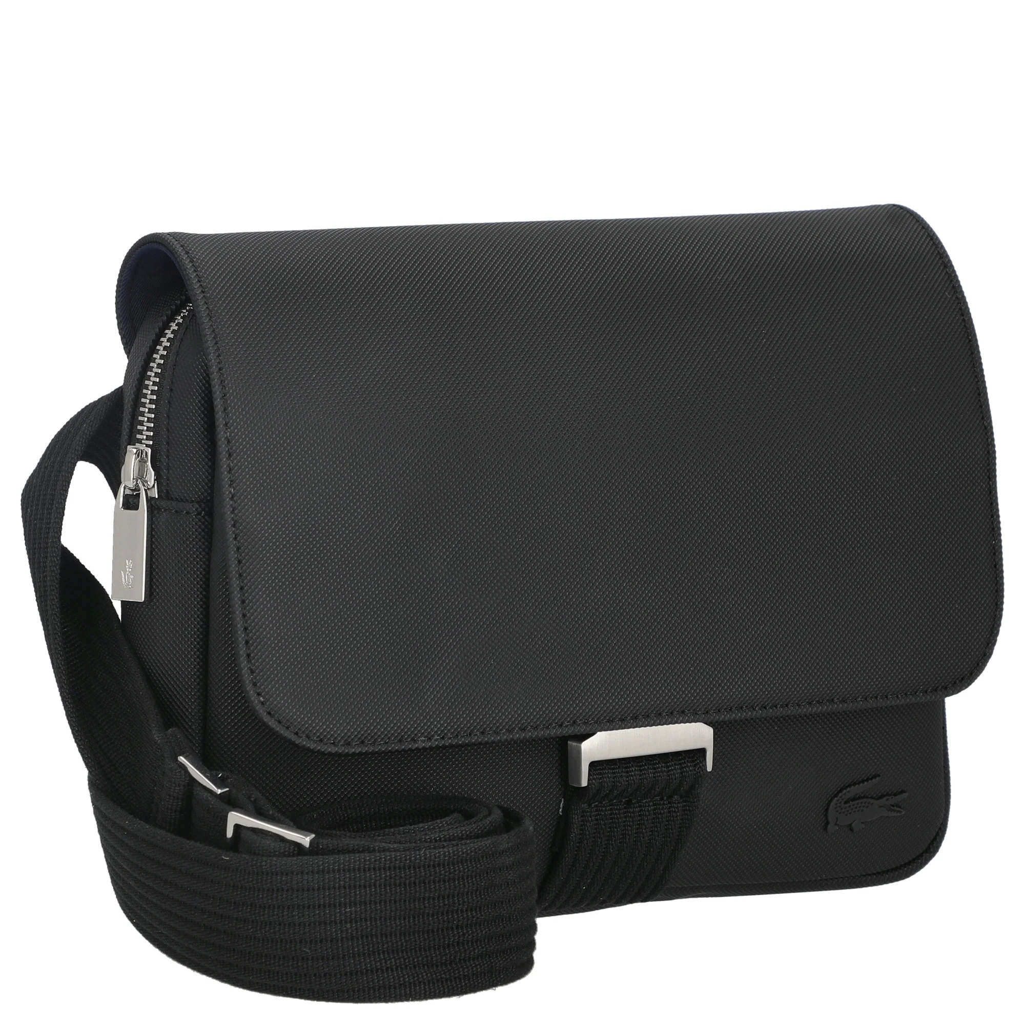 Lacoste Men's Classic Messenger - Umhängetasche 25 cm (black) - Image 5