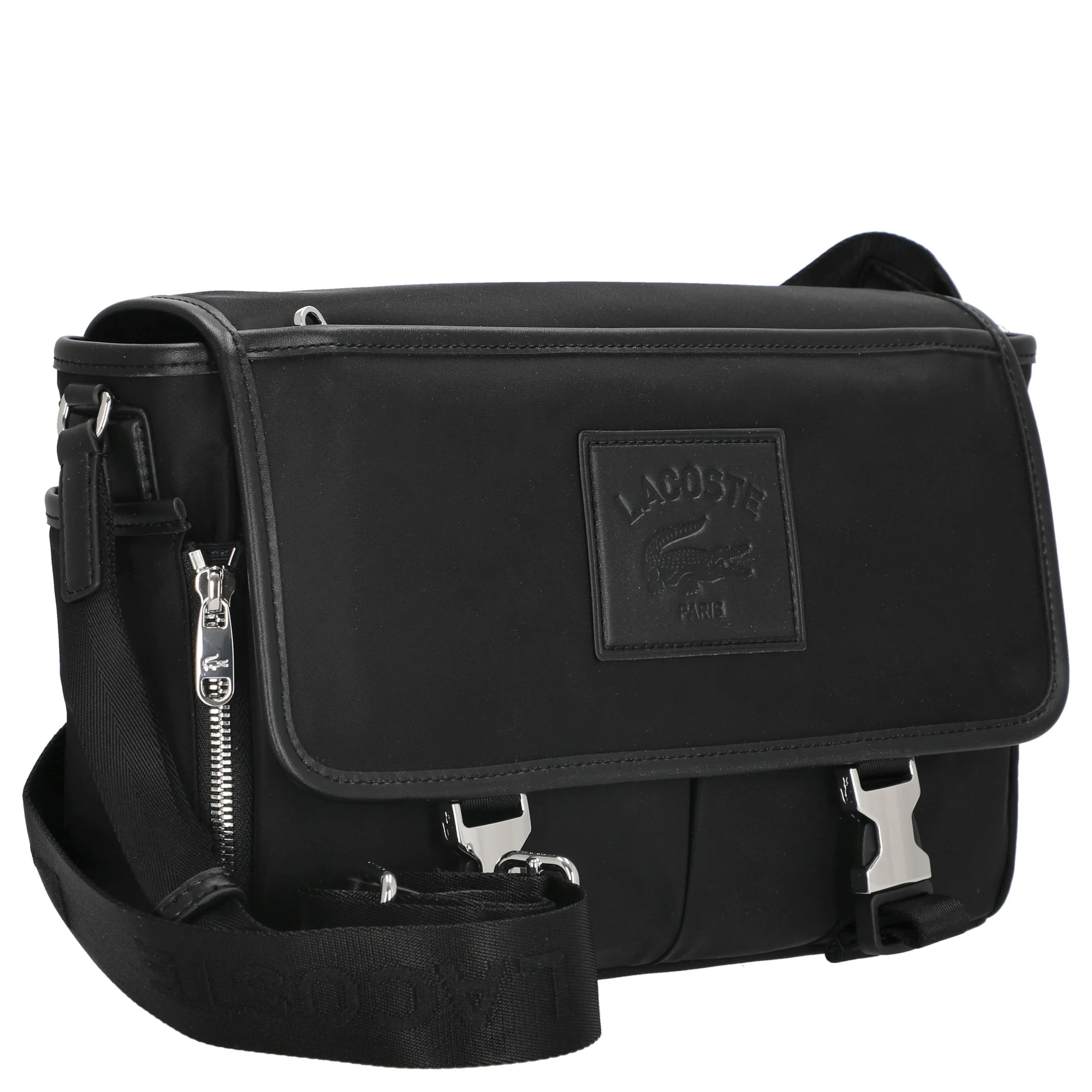 Lacoste Messenger Bag - Umhängetasche 30.5 cm (black) - Image 5