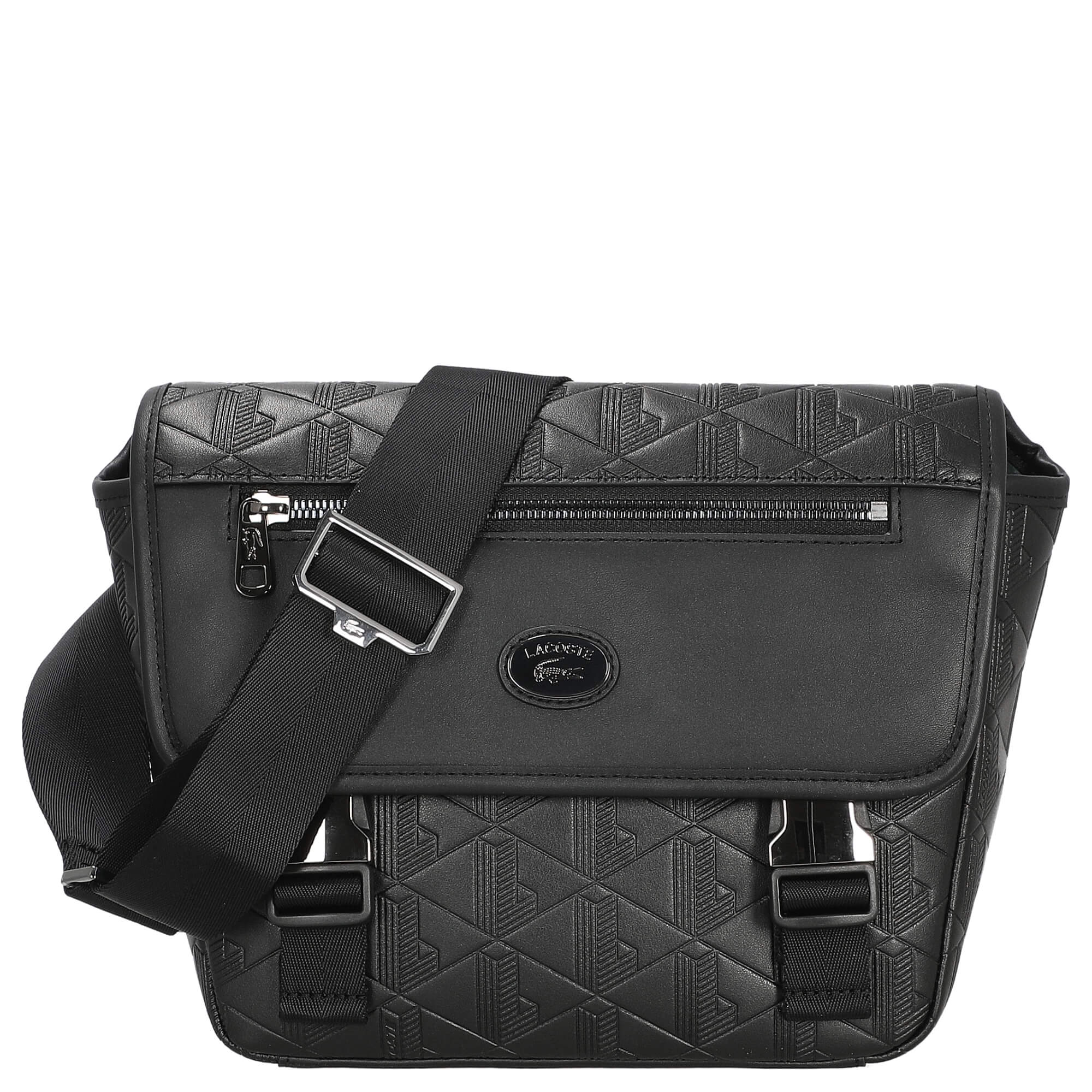 Lacoste Nomogramme - Umhängetasche 28 cm (noir)