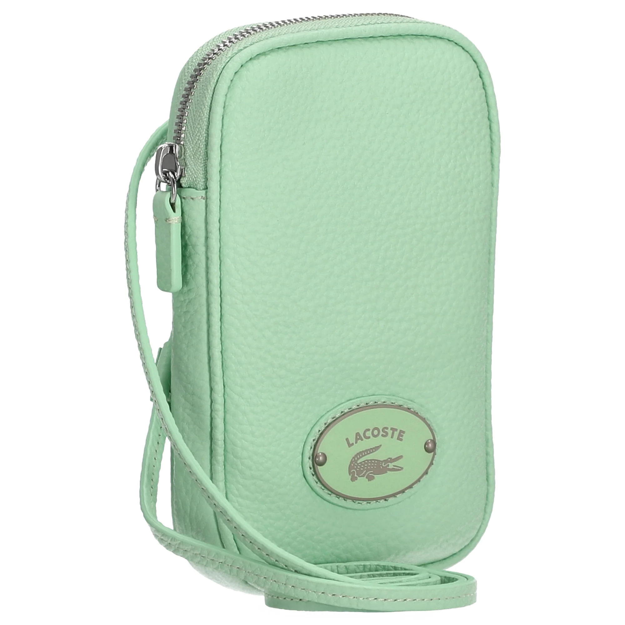 Lacoste Origin Croc - Handytasche mit Kontrast-Krokodil 17 cm (asch) - Image 5