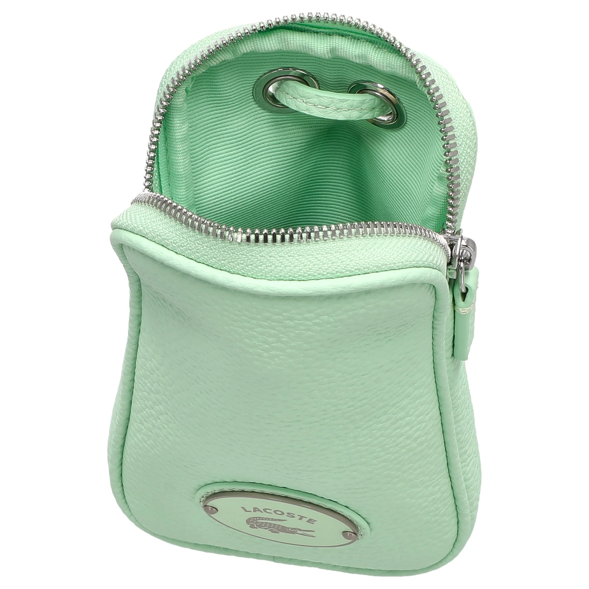 Lacoste Origin Croc - Handytasche mit Kontrast-Krokodil 17 cm (asch) - Image 6