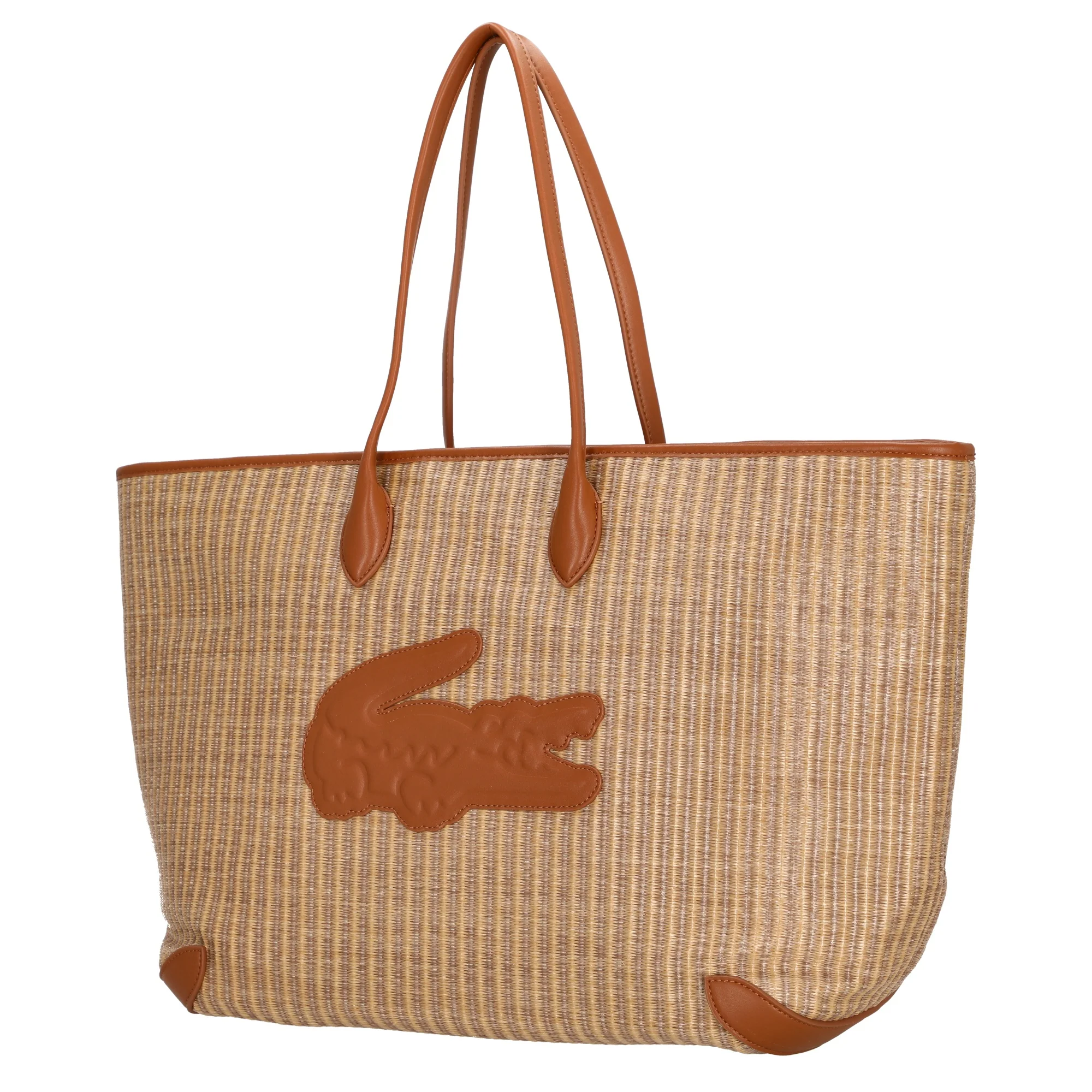 Lacoste Shopping Bag - Shopper 15" 42 cm (natural tan) - Image 2
