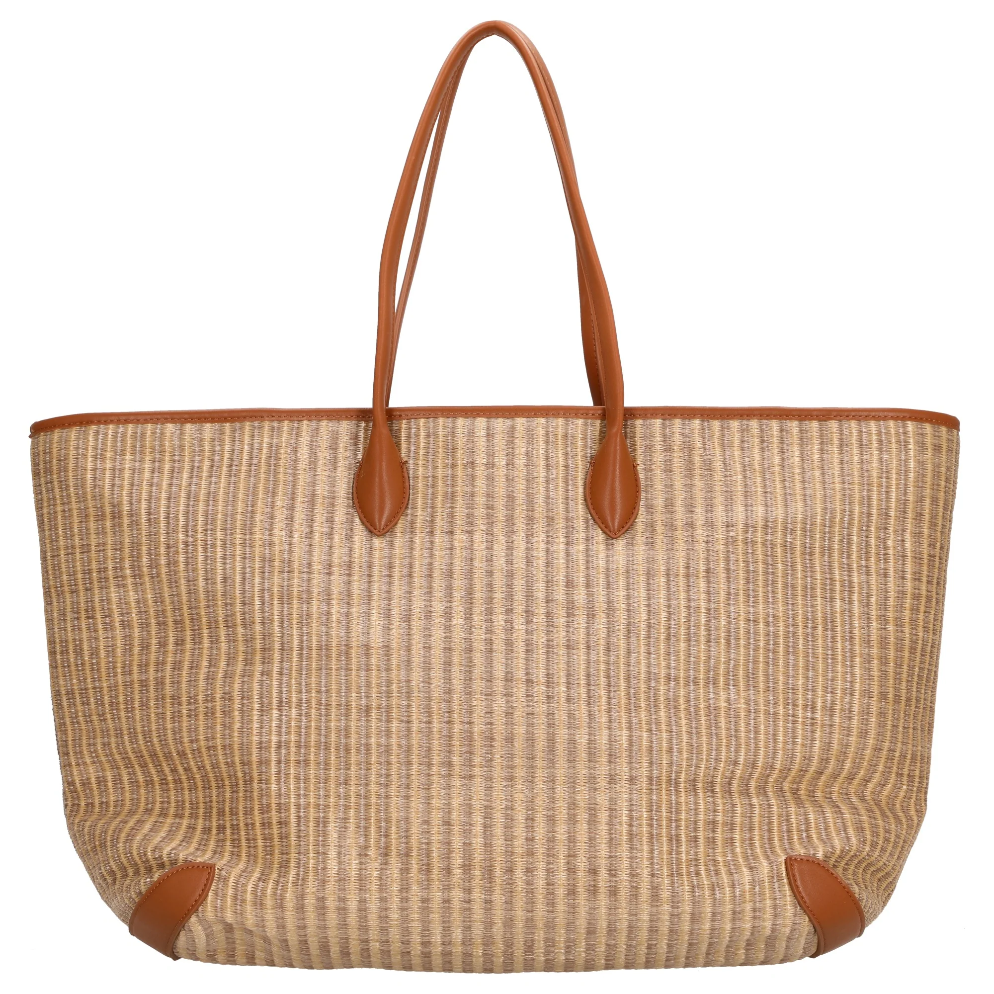 Lacoste Shopping Bag - Shopper 15" 42 cm (natural tan) - Image 4