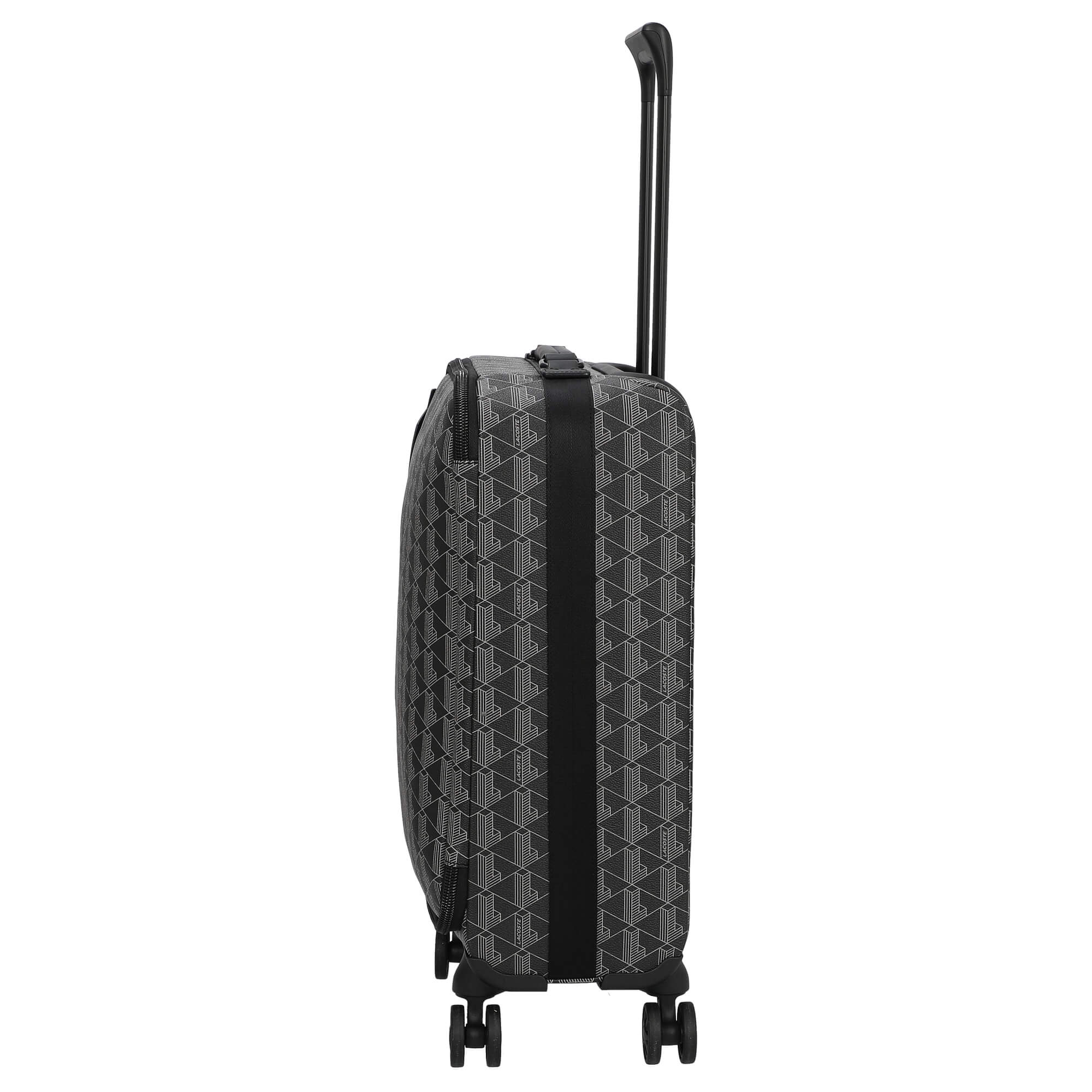 Lacoste The Blend - 4-Rollen-Kabinentrolley 49 cm (monogram noir gris) - Image 3