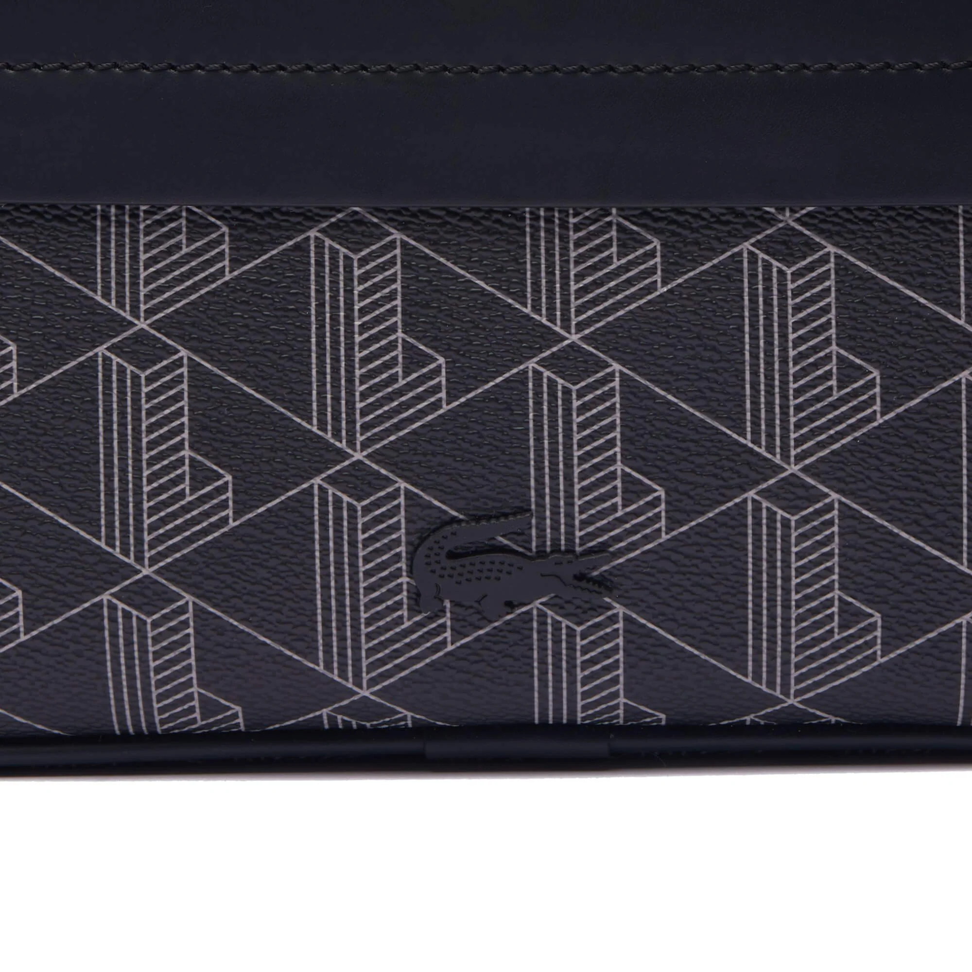 Lacoste The Blend Reporter - Umhängetasche 24 cm (monogram noir gris) - Image 5