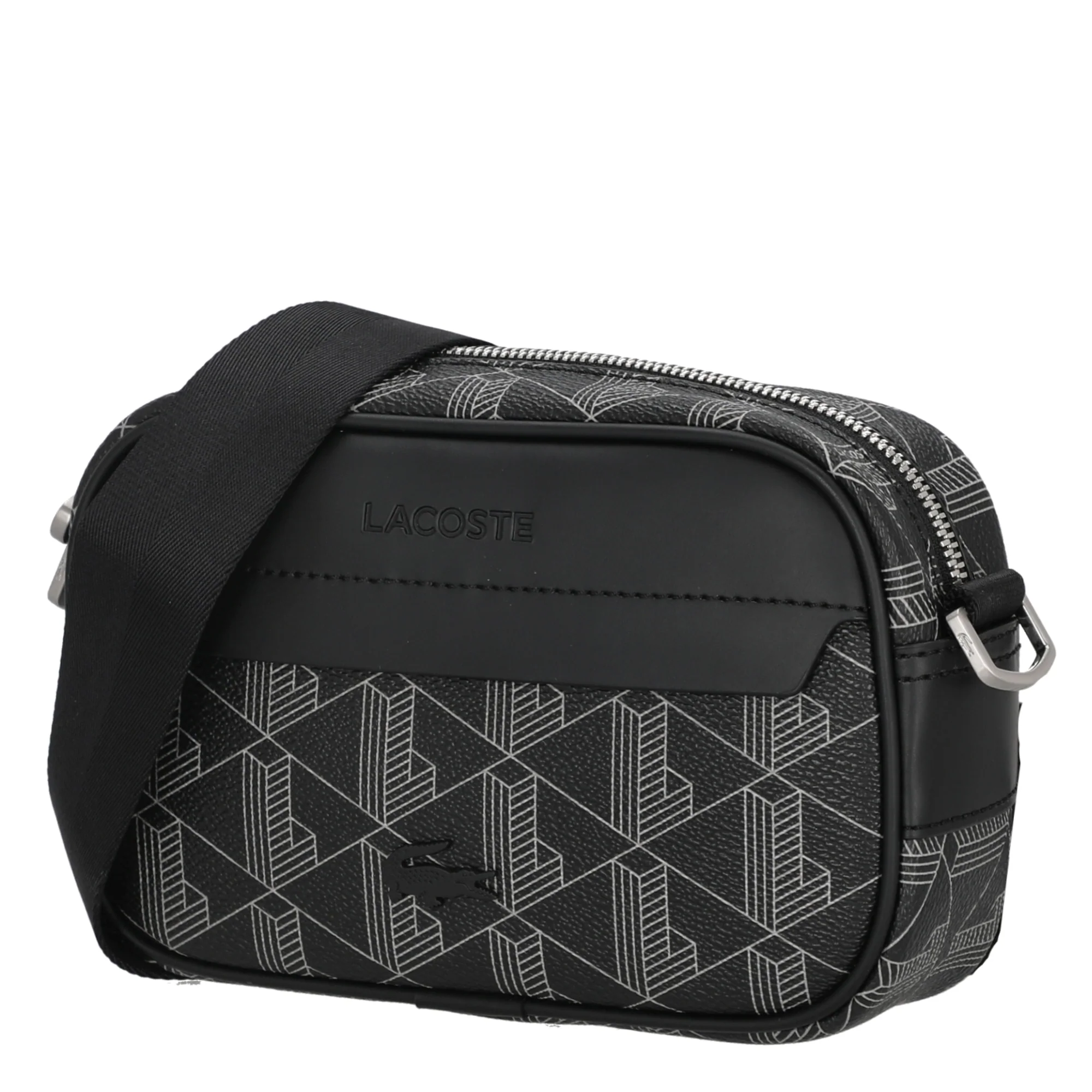 Lacoste The Blend Reporter - Umhängetasche S 19 cm (monogram black gray) - Image 2