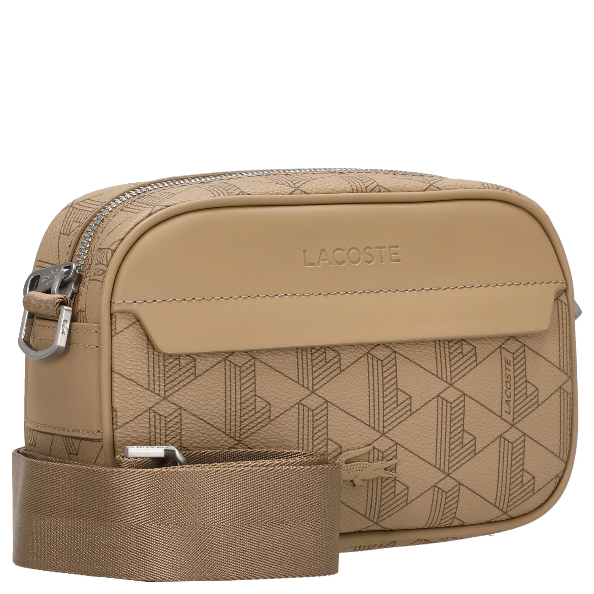 Lacoste The Blend Reporter - Umhängetasche S 19 cm (mono viennois otter) - Image 5