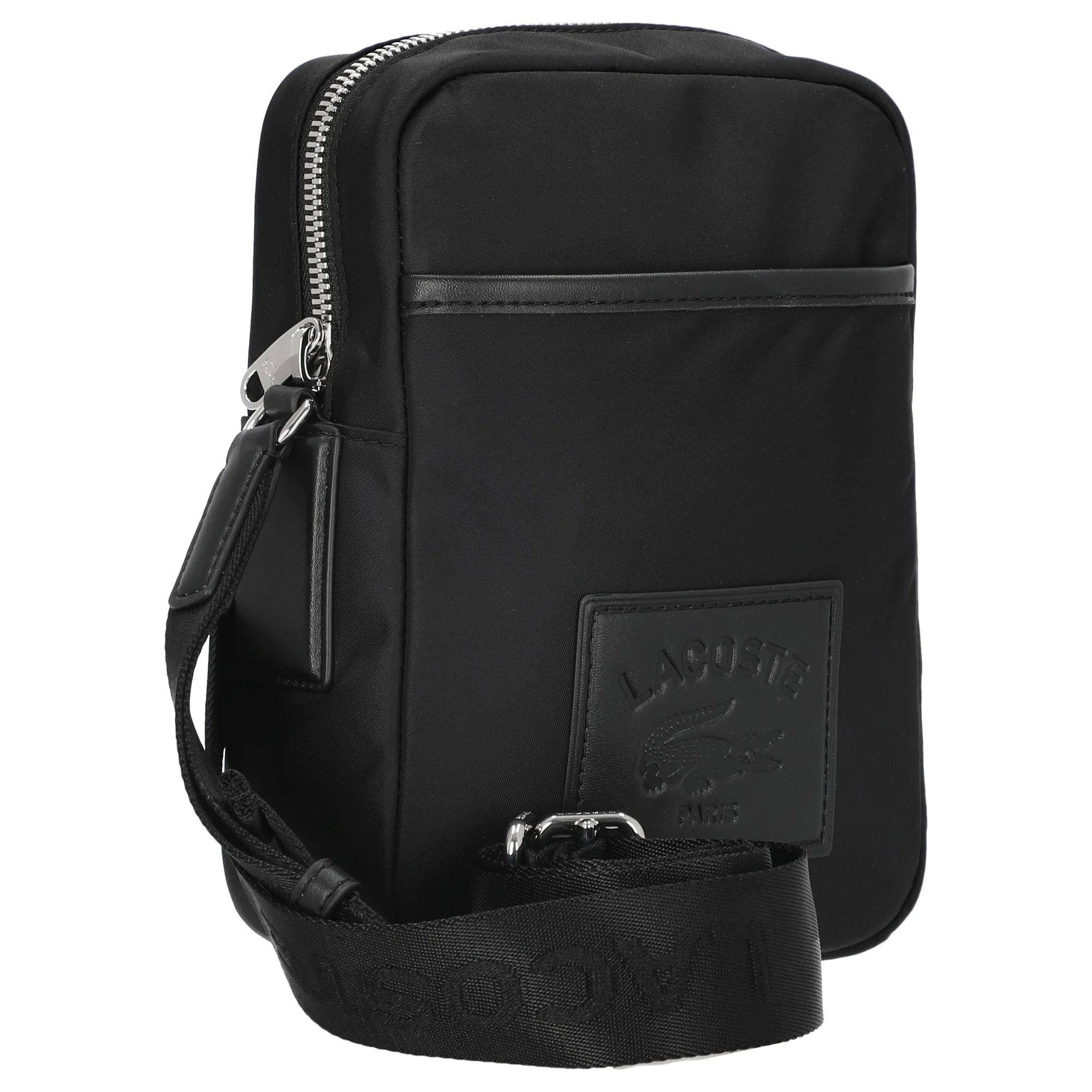 Lacoste Vertical Camera Bag - Umhängetasche 22 cm (black) - Image 5