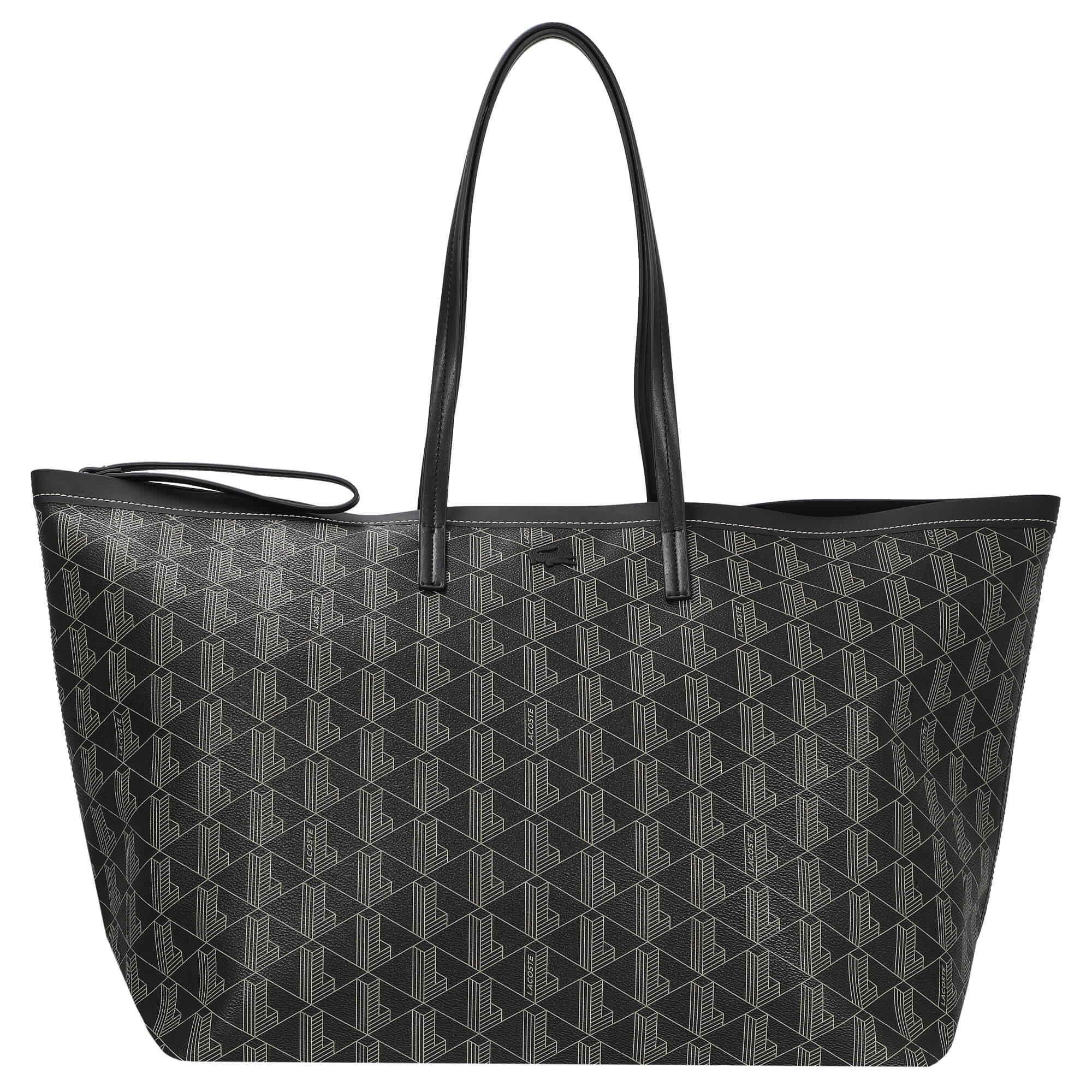 Lacoste Zely - Shopper L (mono noir beige) - Image 2