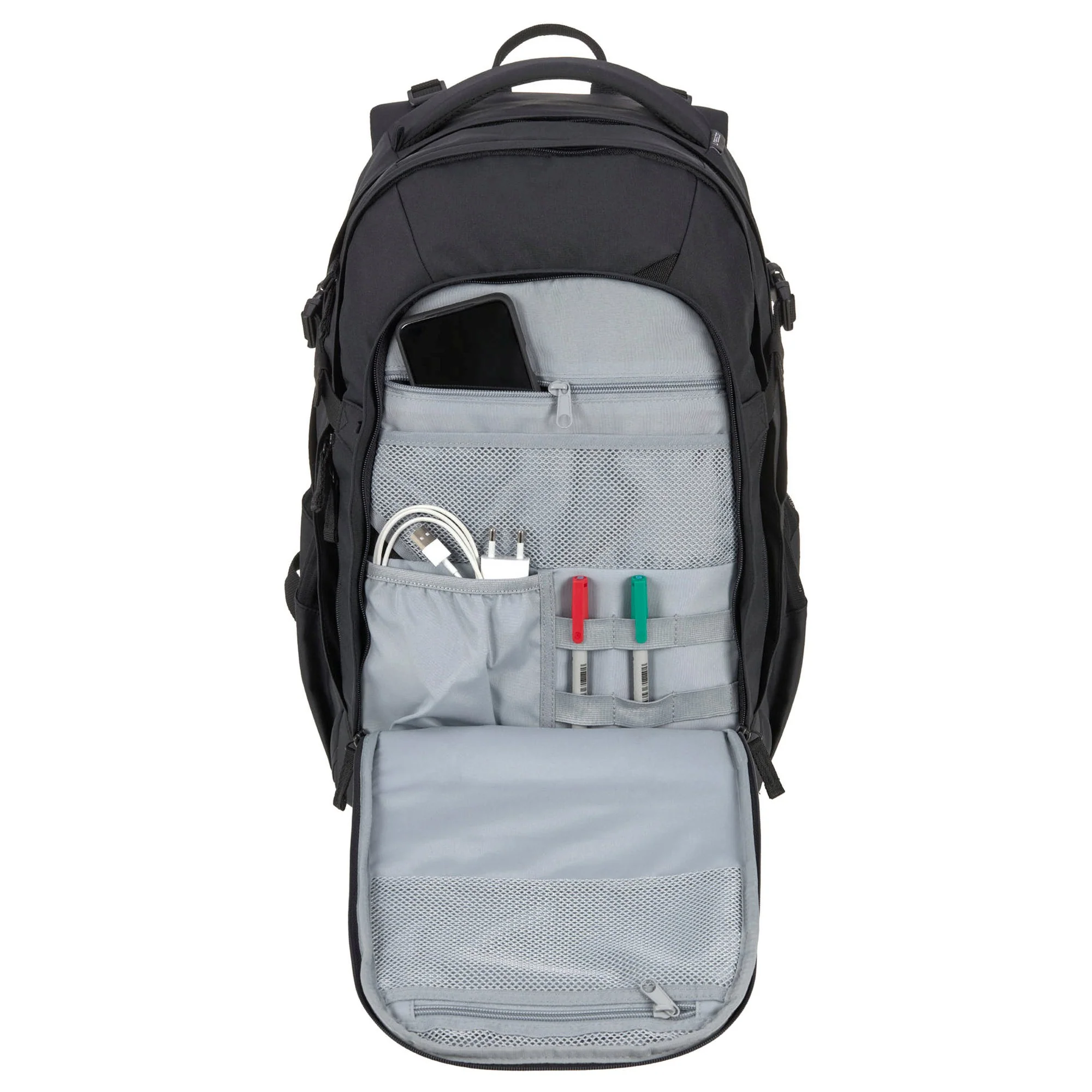 Lässig Bold Origin - Schulrucksack 46.5 cm (Black) - Image 5