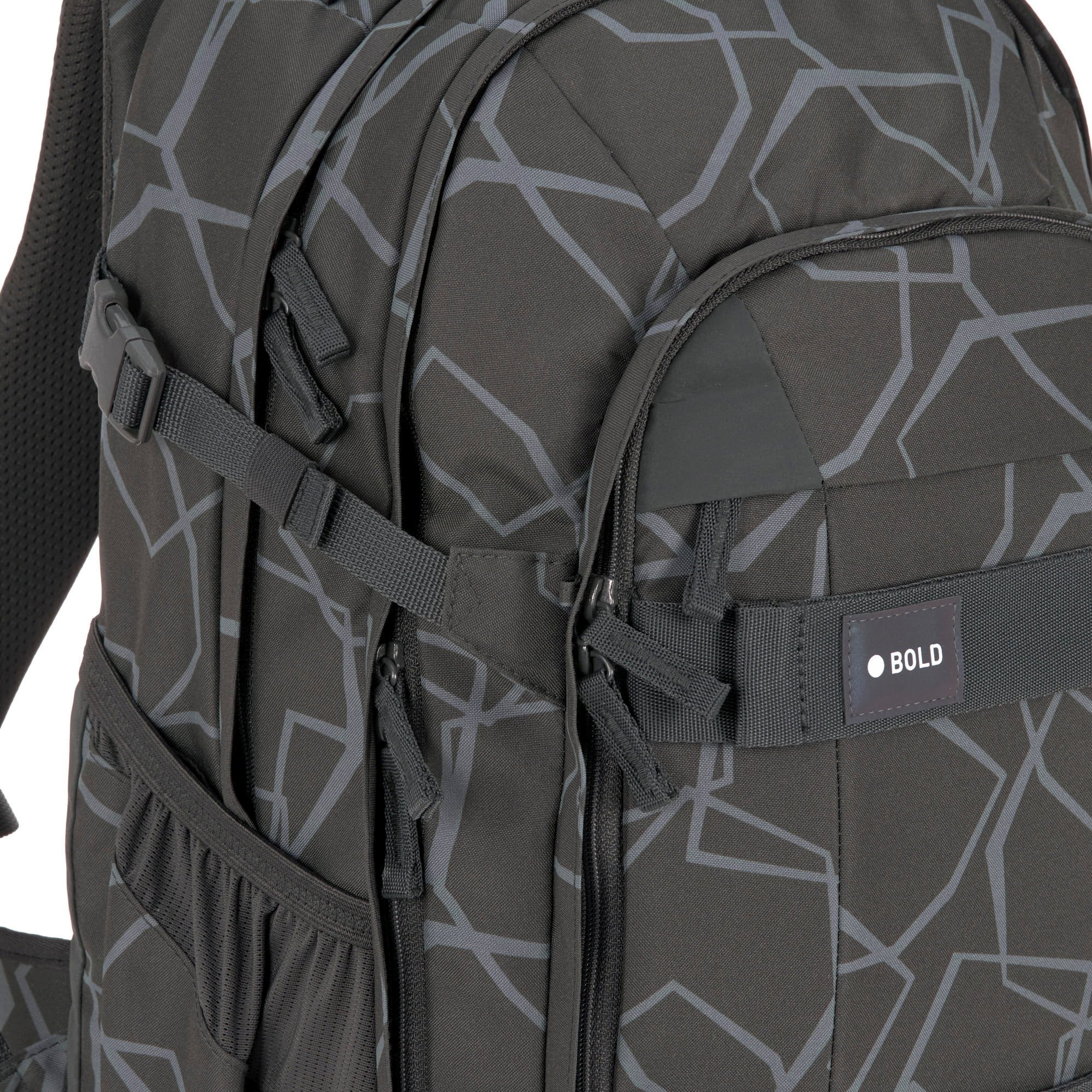 Lässig Bold Origin - Schulrucksack 46.5 cm (Edges Grey) - Image 6