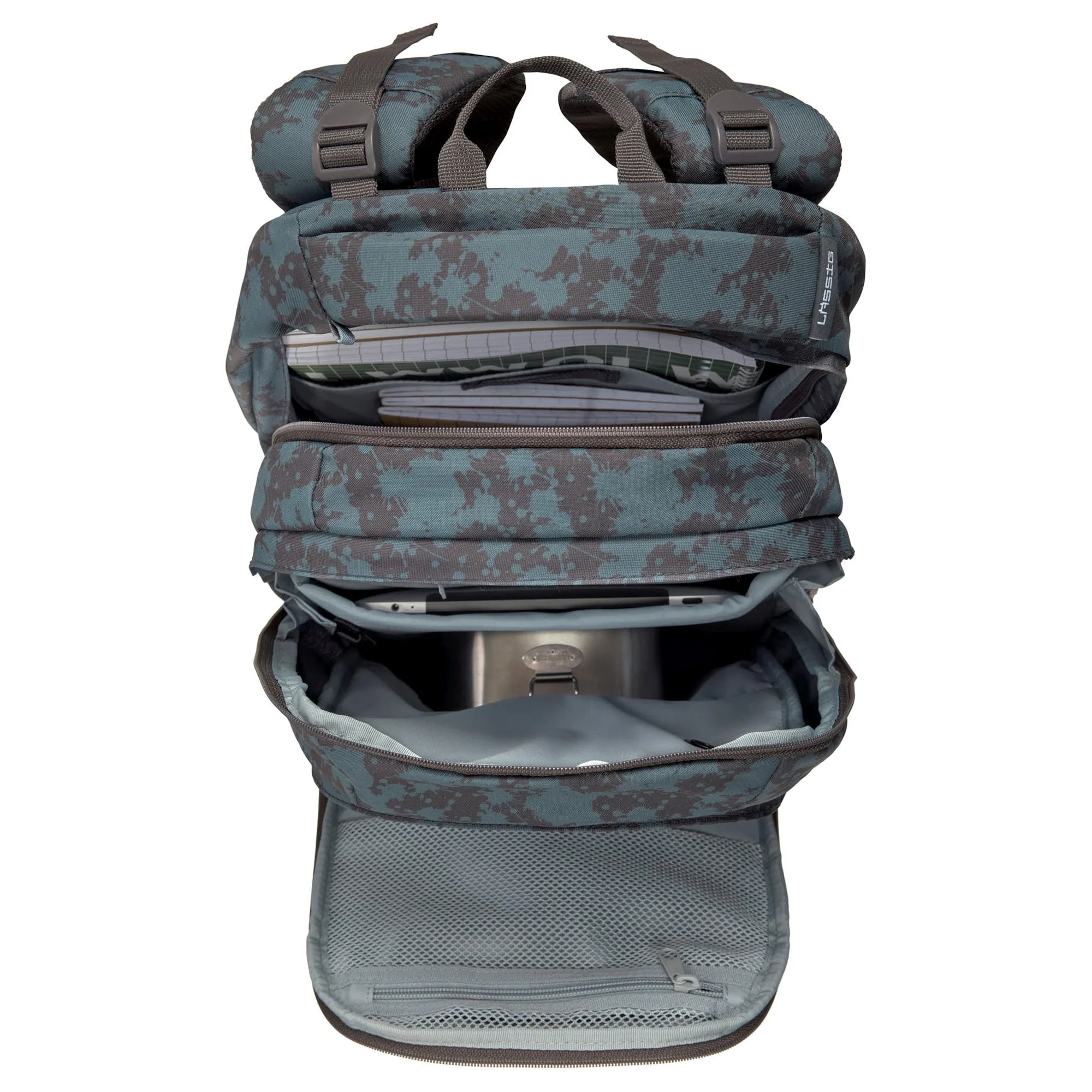 Lässig Bold Origin - Schulrucksack 46.5 cm (Spots Blue) - Image 5