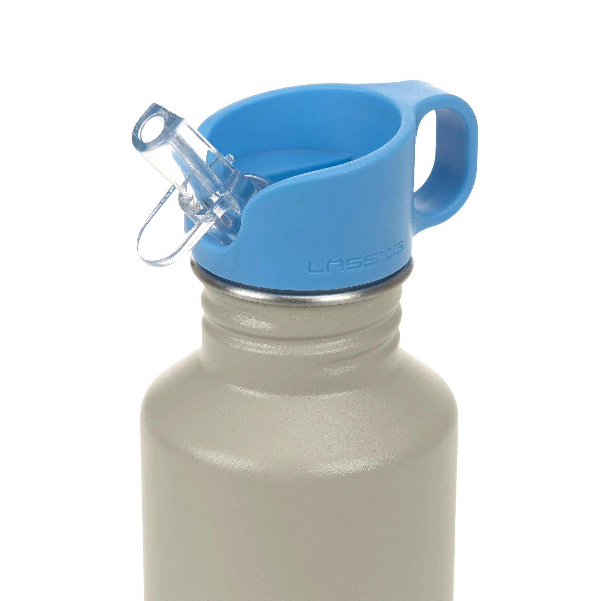 Lässig Bottle Stainless Pattern Party Edelstahl - Trinkflasche 500 ml (green/blue) - Image 3