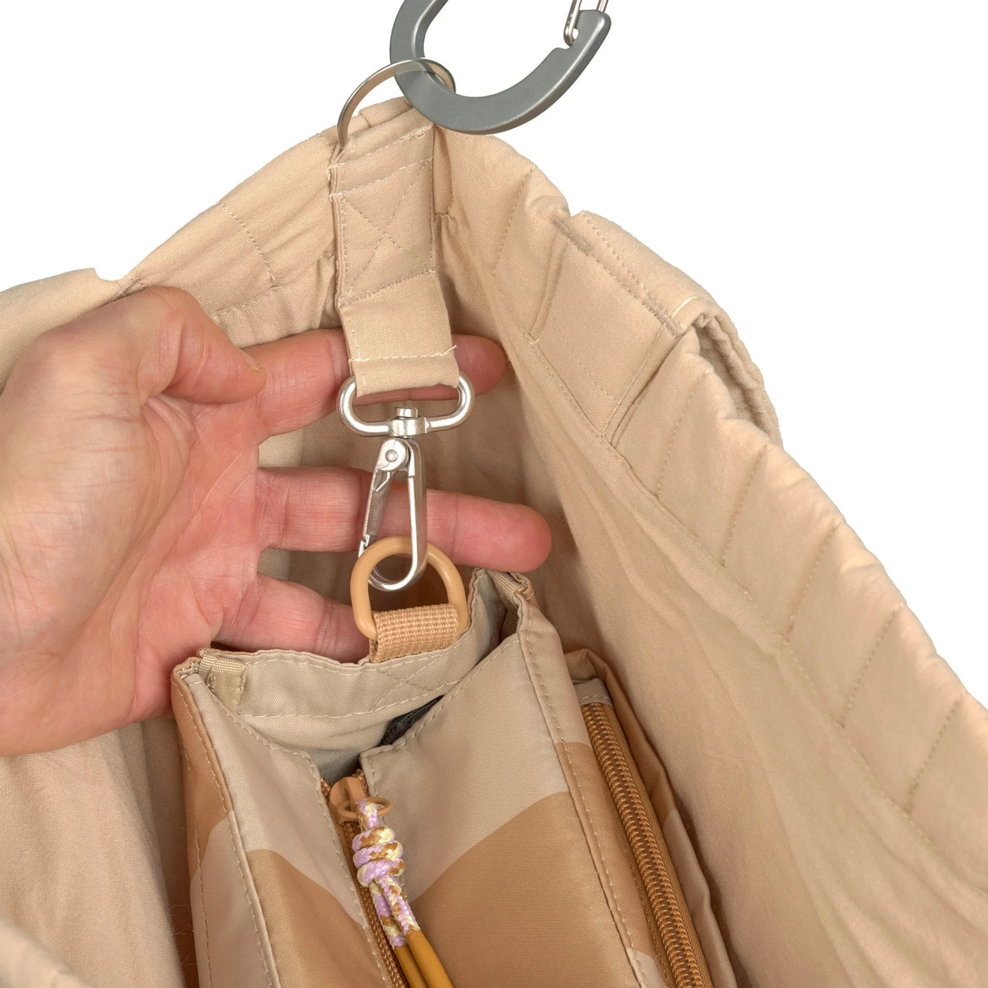 Lässig Casual Mix - Shopper 44 cm (cotton beige) - Image 3