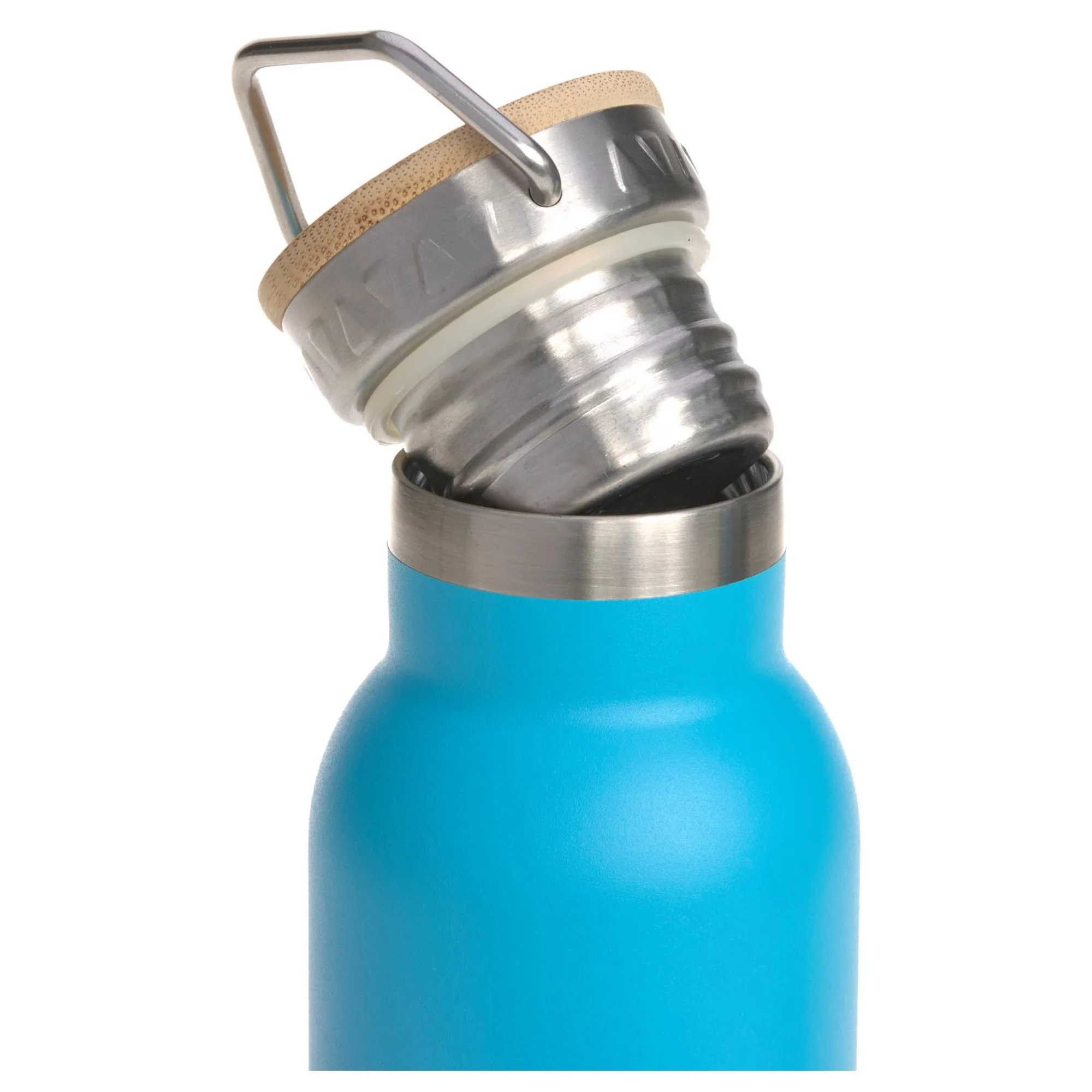 Lässig Double Walled Bottle Stainless Steel Unique - Trinkflasche 460ml (Unique Gradient Blue) - Image 4
