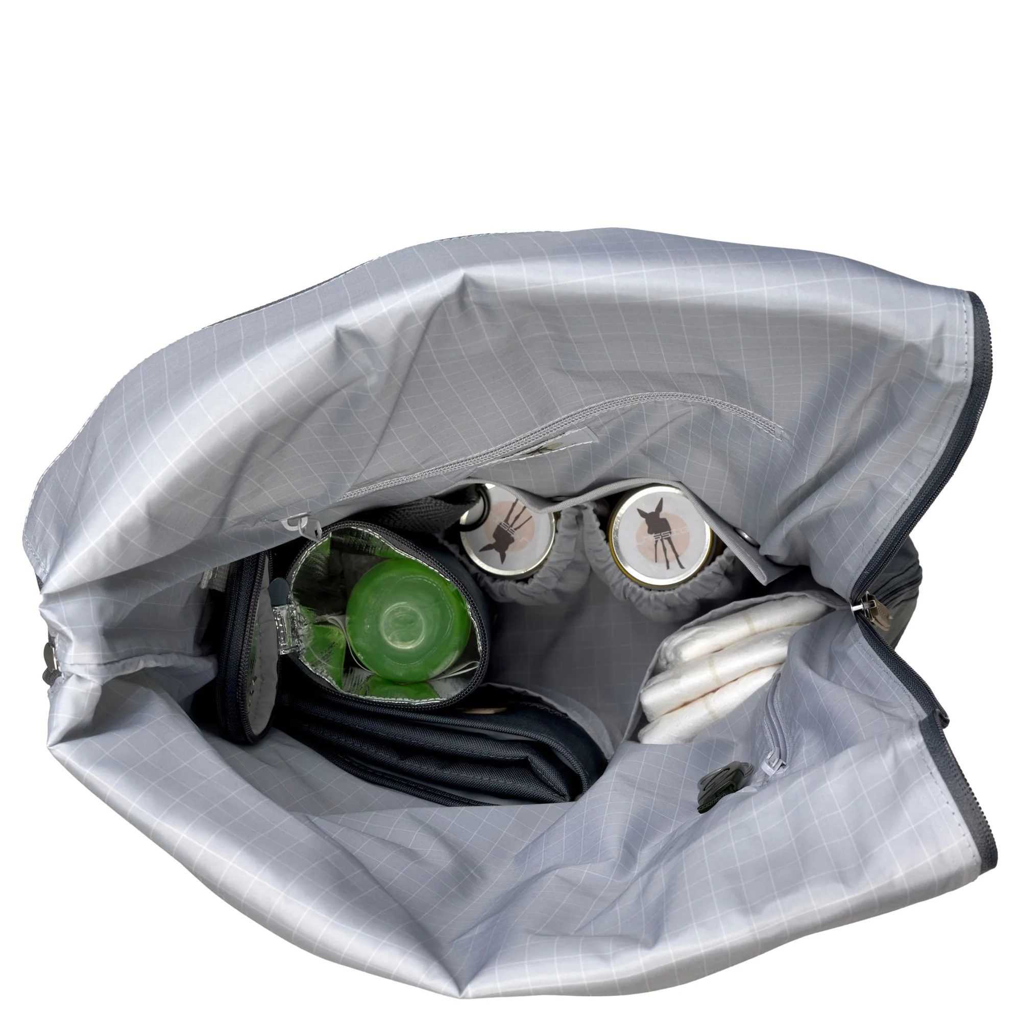 Lässig Green Label Rolltop - Wickelrucksack 46 cm (night blue) - Image 4